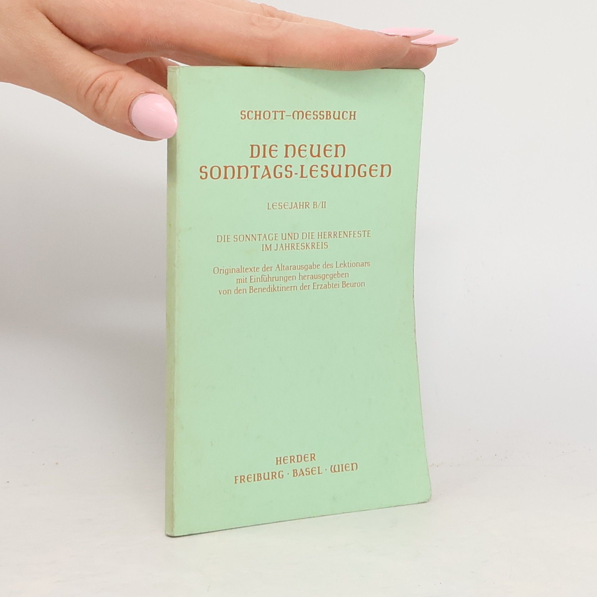 Kolektív autorov Die neuen Sonntags-Lesungen. Lesejahr B/II