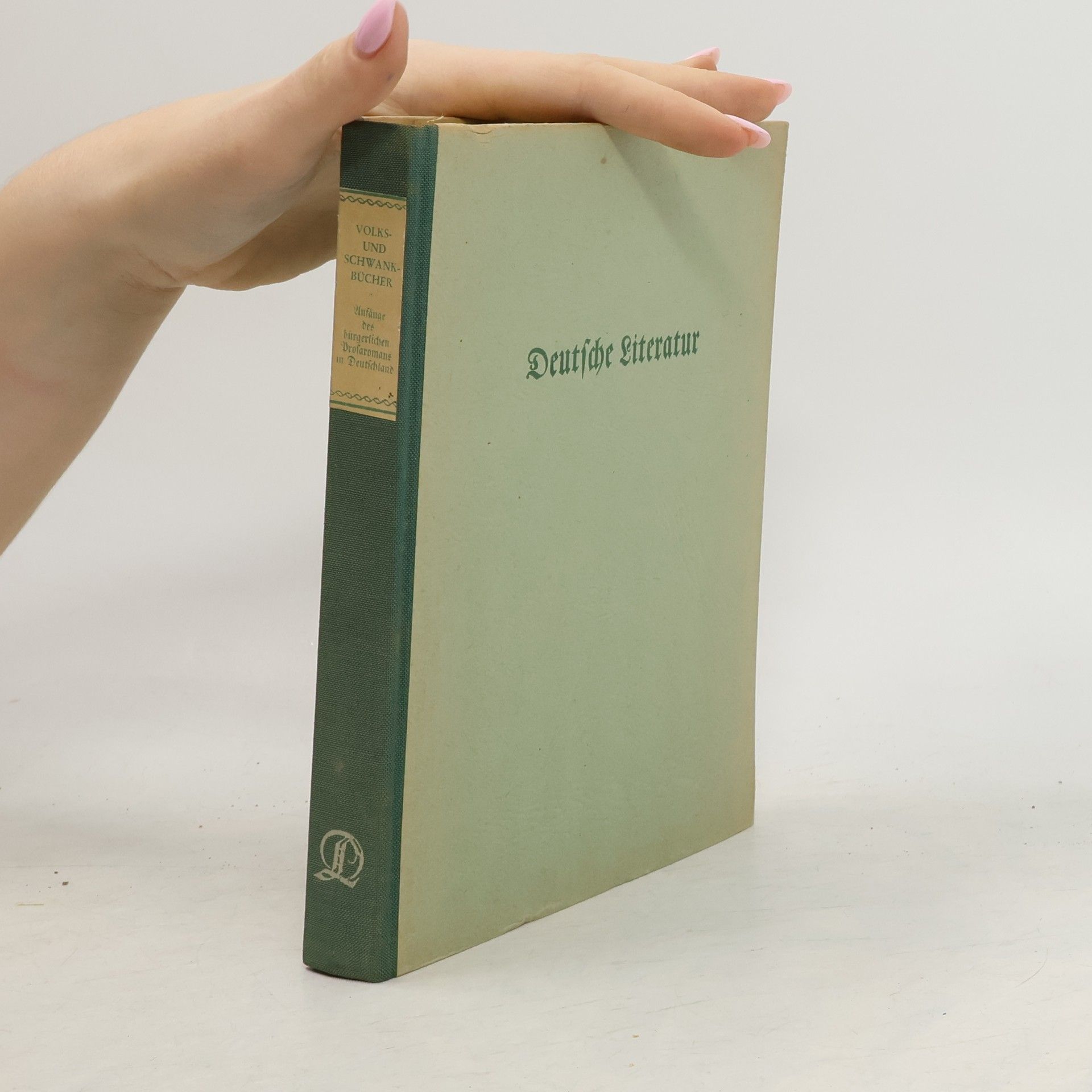 Franz Podleiszek Anfänge des bürgerlichen Prosaromans in Deutschland