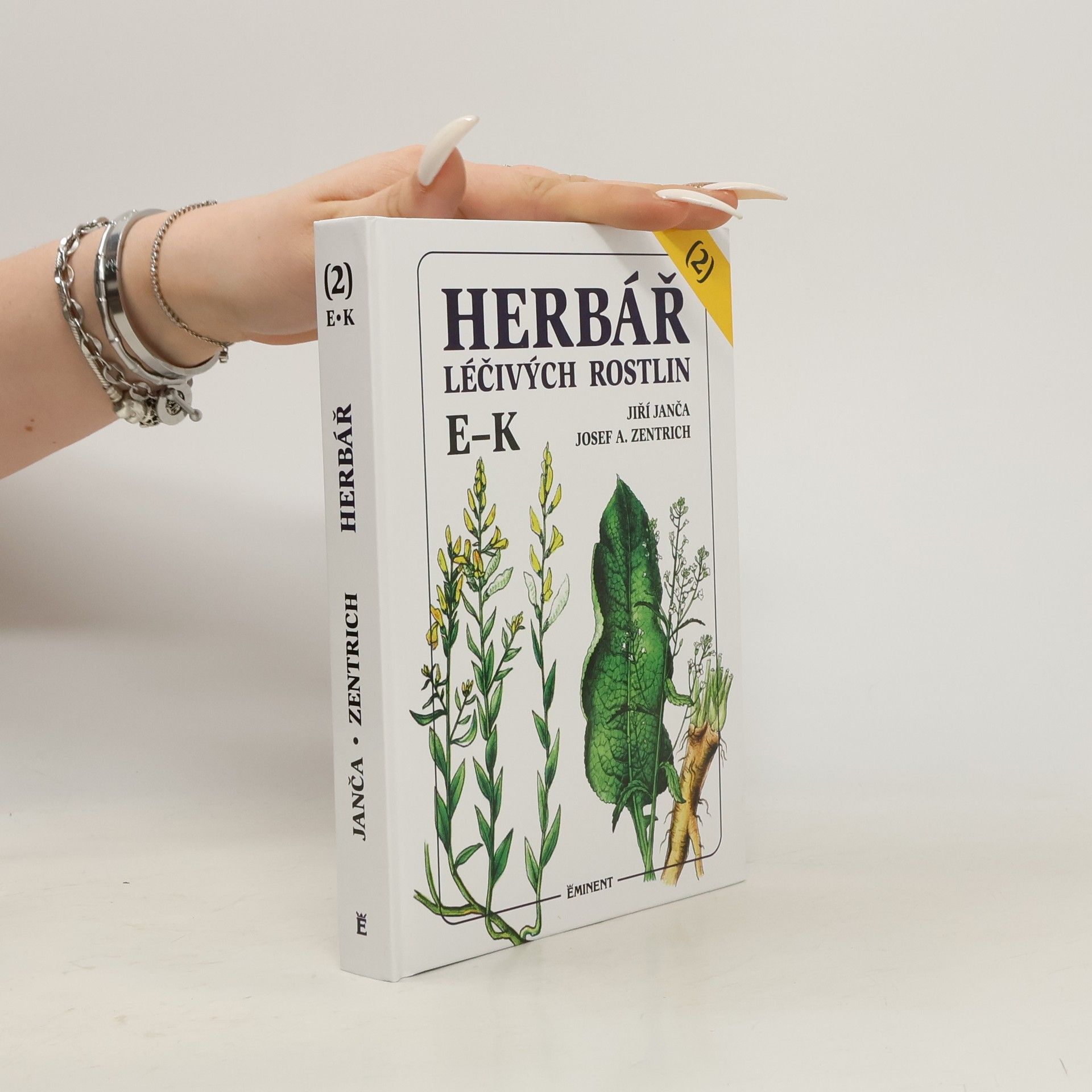 Jiří Janča Herbář léčivých rostlin. 2. díl, E-K
