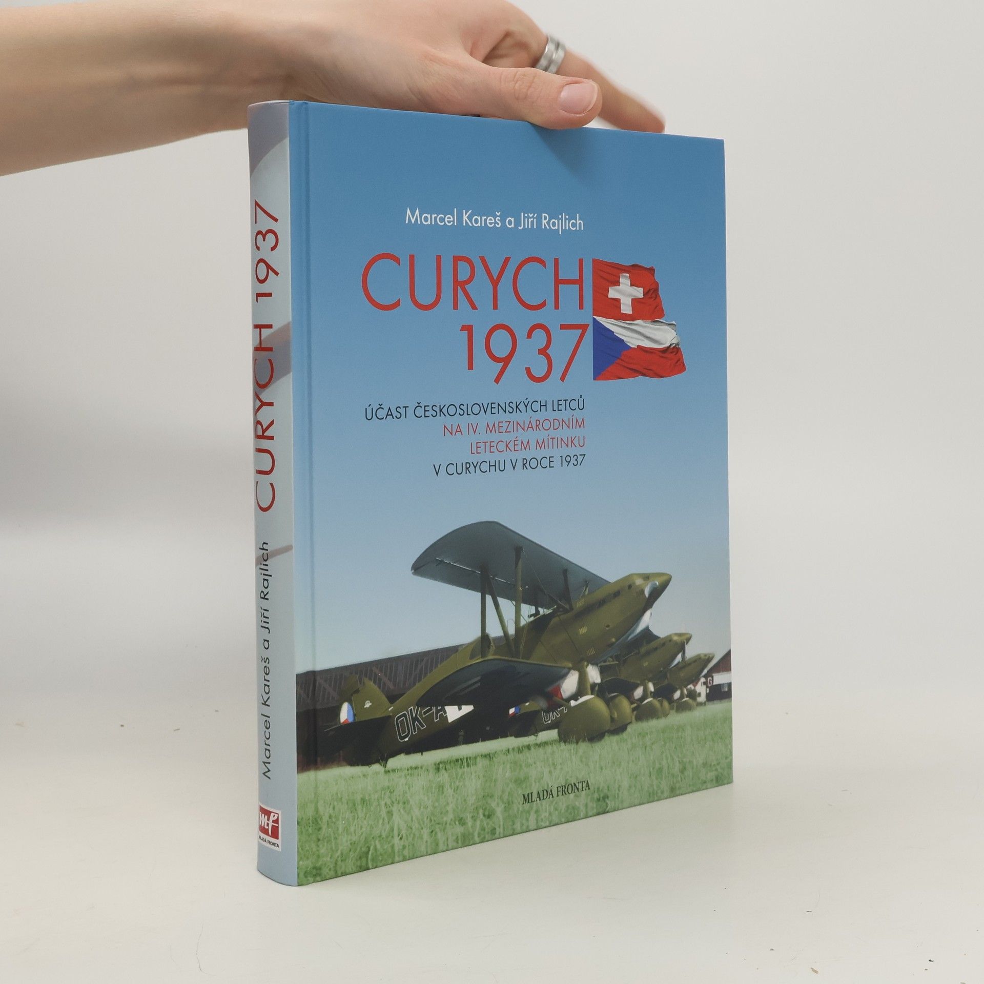 Jiří Rajlich Curych 1937 - Účast československých letců na IV. mezinárodním leteckém mítinku v Curychu v roce 1937