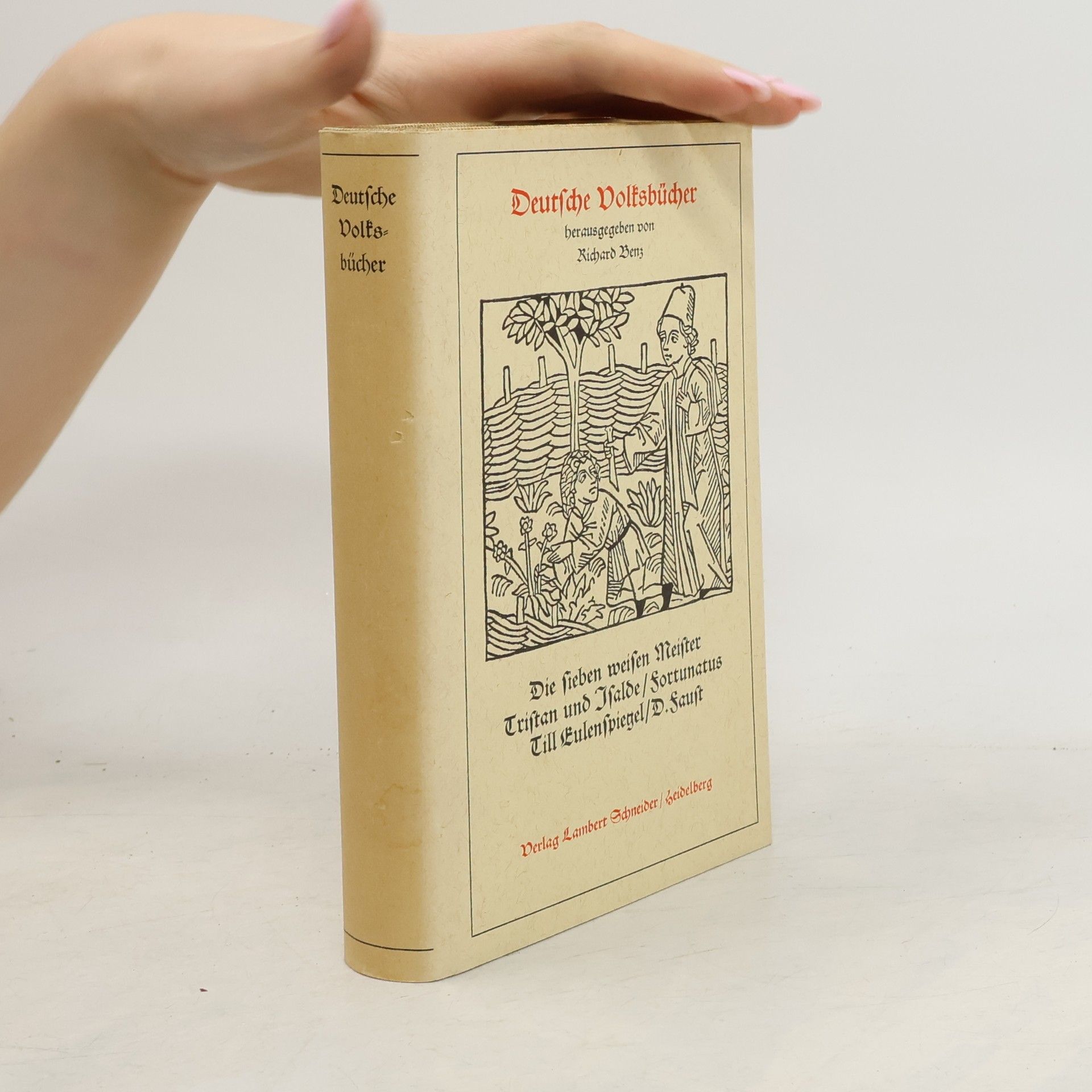 Richard Benz Deutsche Volksbücher