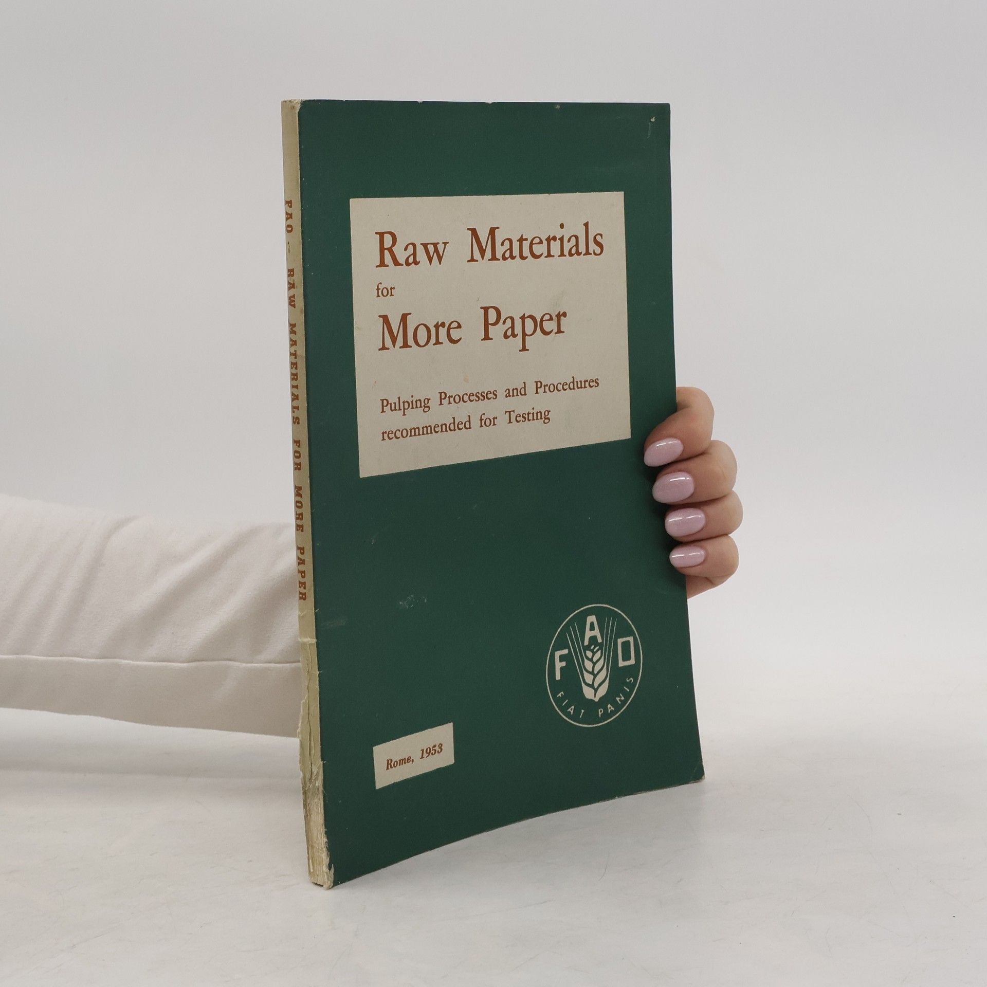 Collectif d'auteurs Raw Materials for More Paper