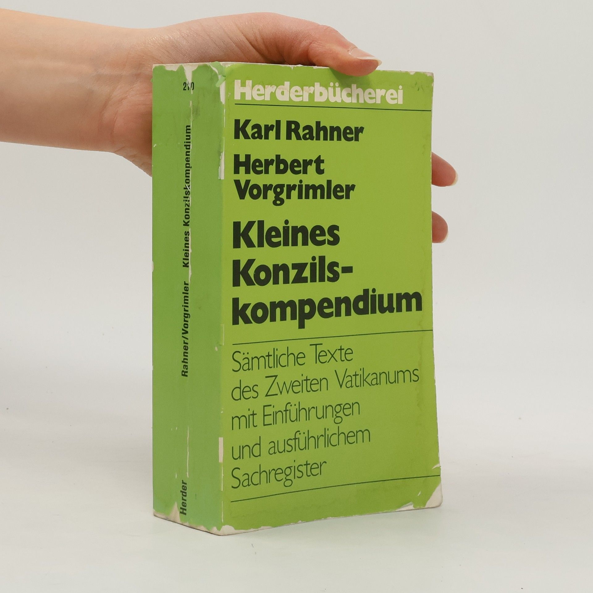 Karl Rahner Kleines Konzilskompendium