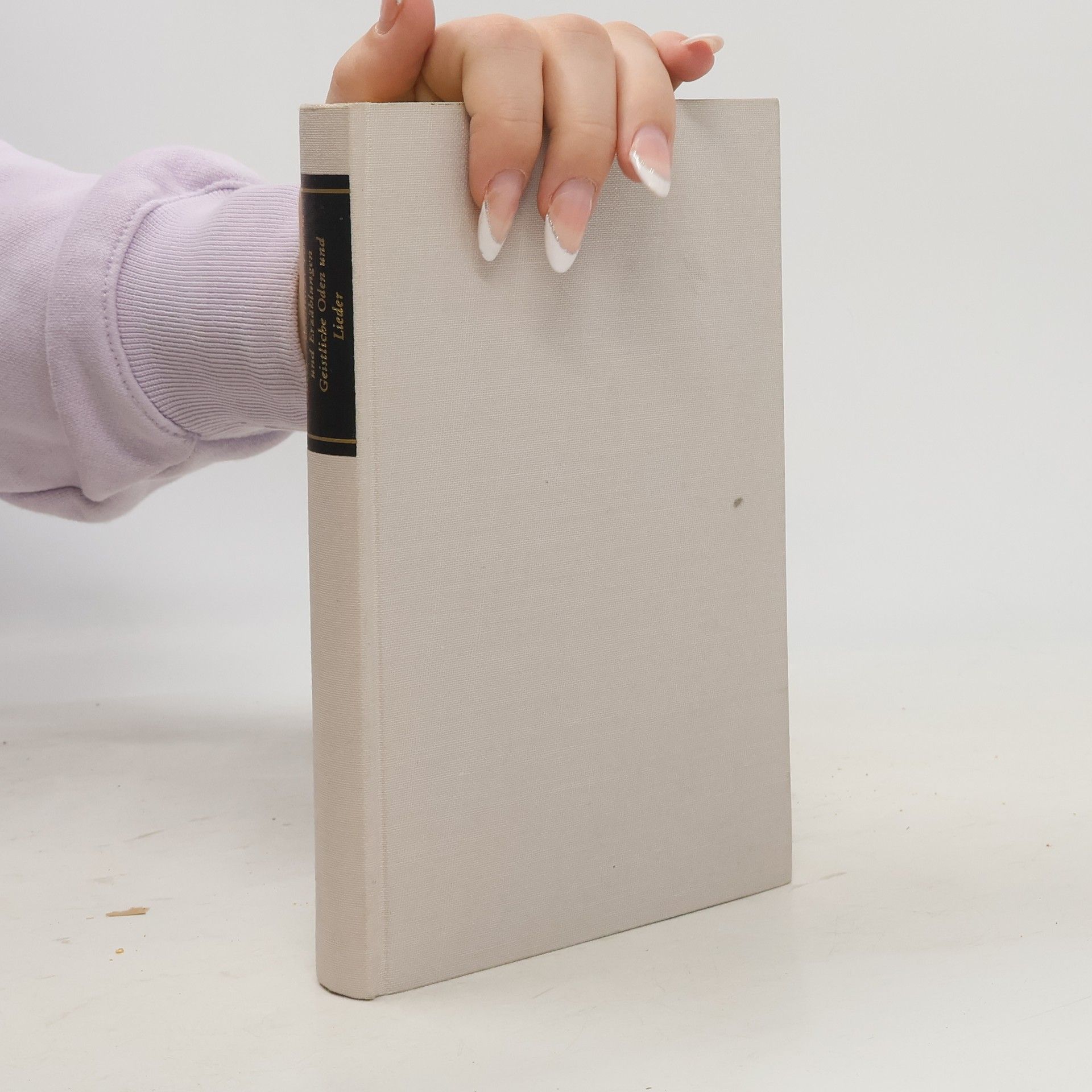 Christian Fürchtegott Gellert Sämtliche Fabeln und Erzählungen Geistliche Oden und Lieder