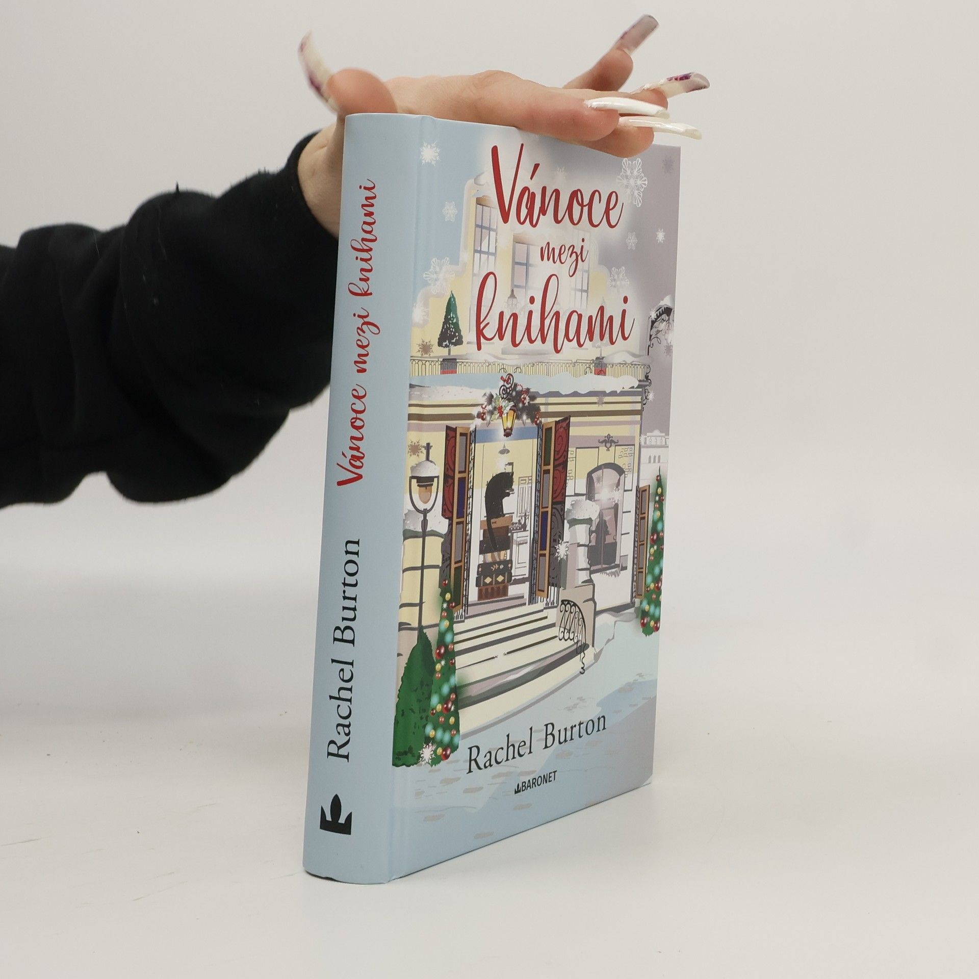 Rachel Burton Vánoce mezi knihami