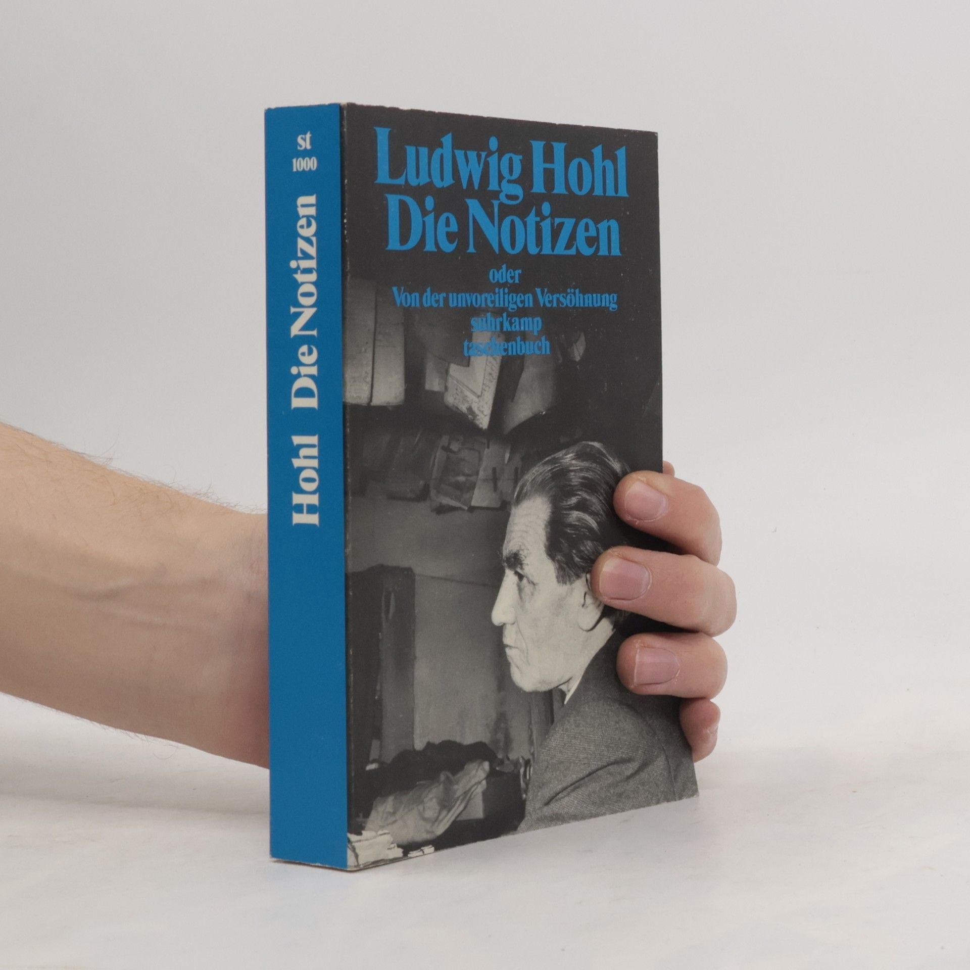 Ludwig Hohl Die Notizen oder Von der unvoreiligen Versöhnung