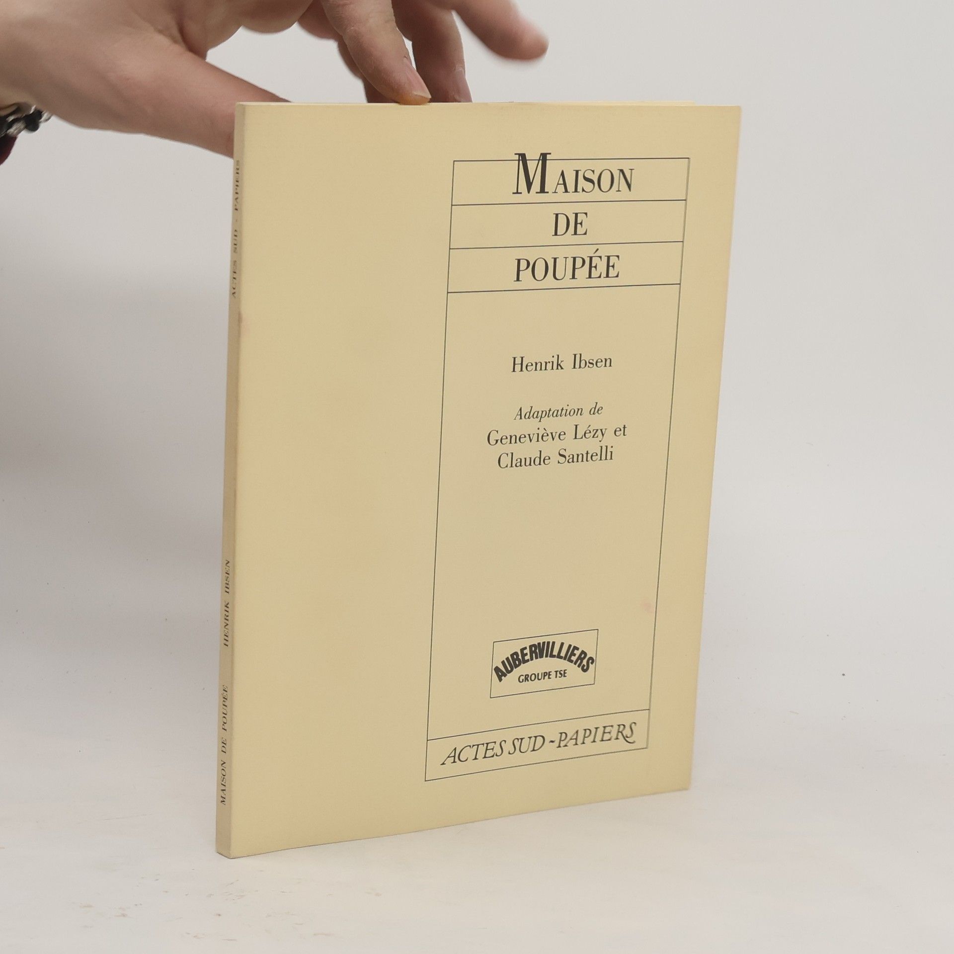 Henrik Ibsen Maison de poupée