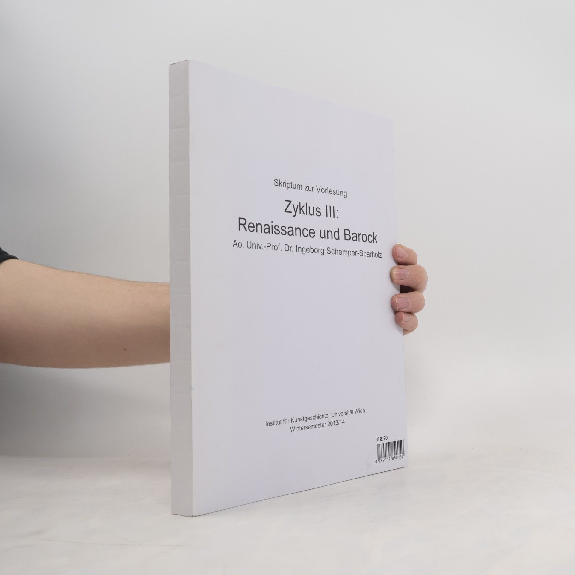 Auteurscollectief Zyklus III: Renaissance und Barock