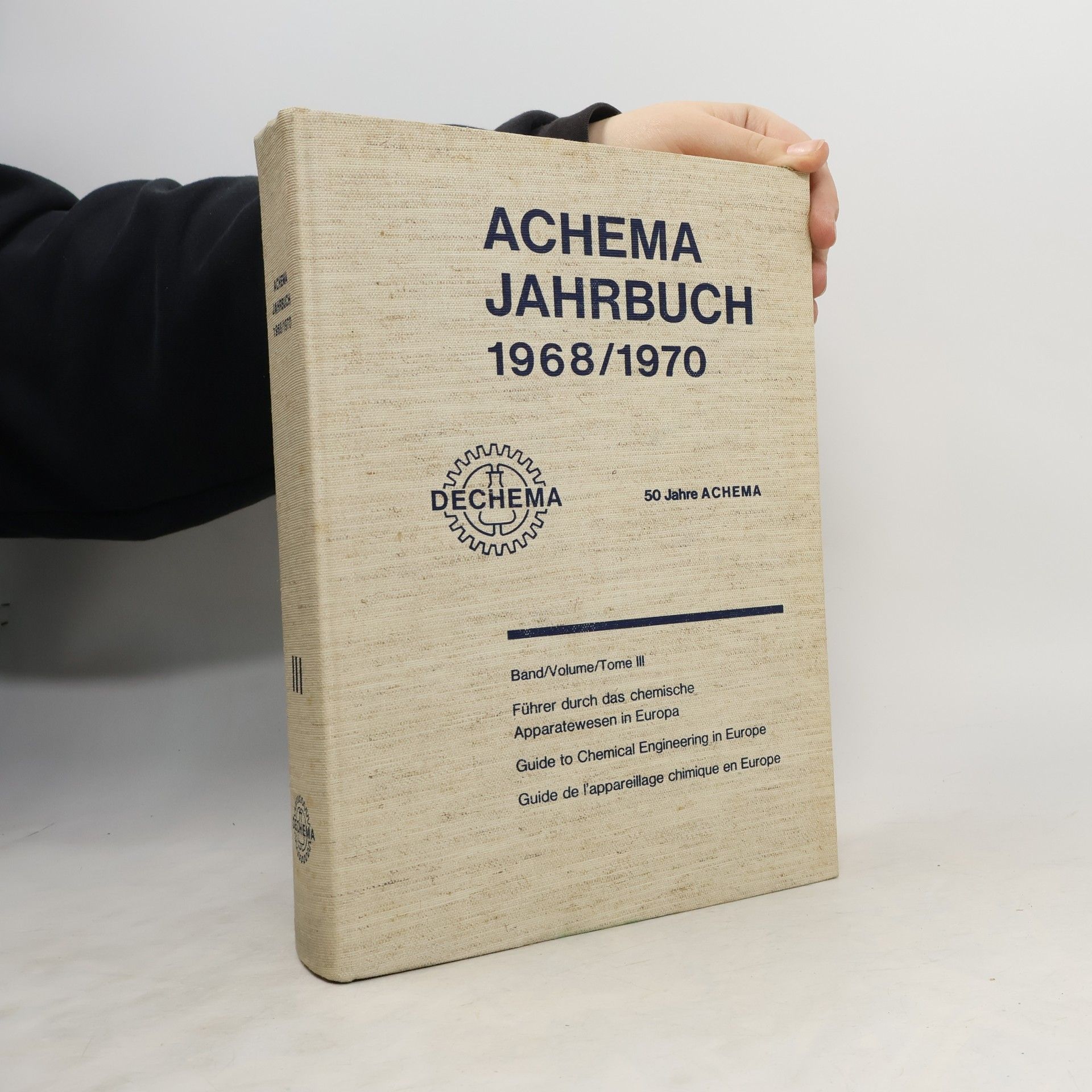 Autorenkollektiv Achema-Jahrbuch 1968/1970. Band III.