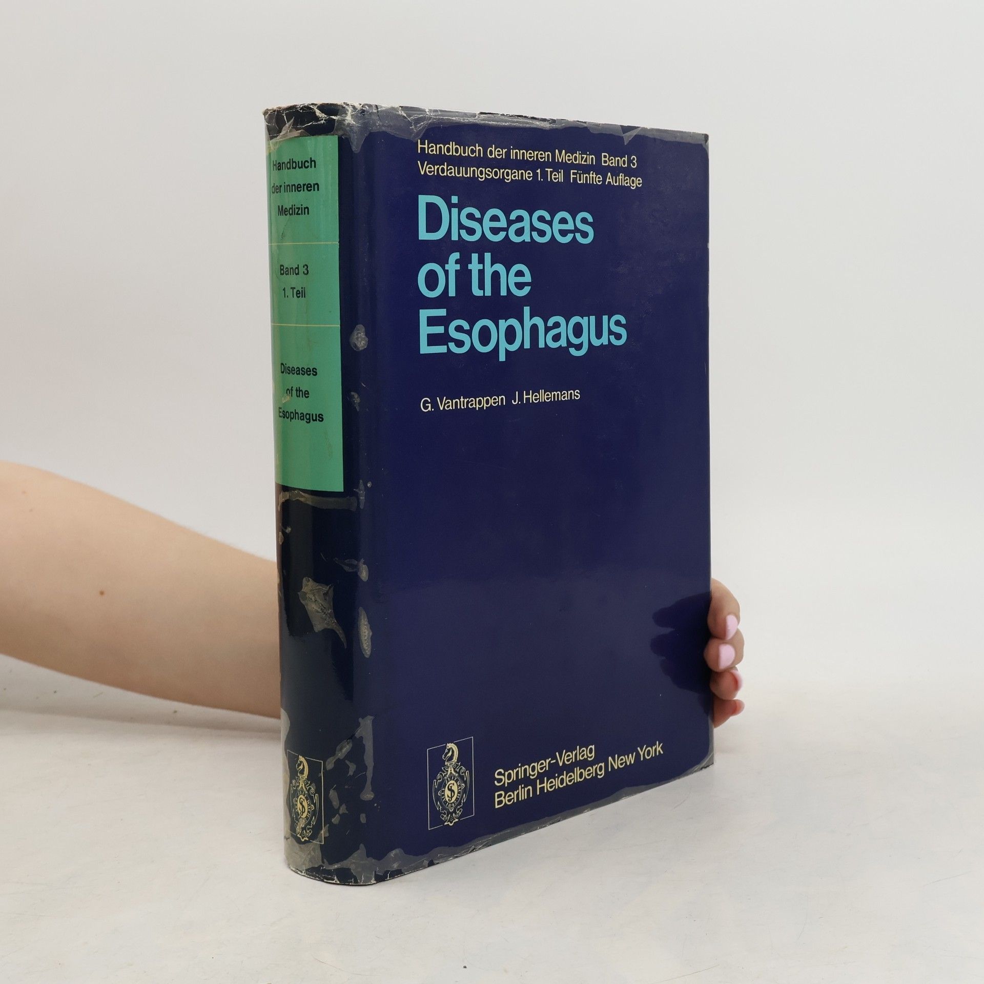 Gaston R. Vantrappen Diseases of the Esophagus