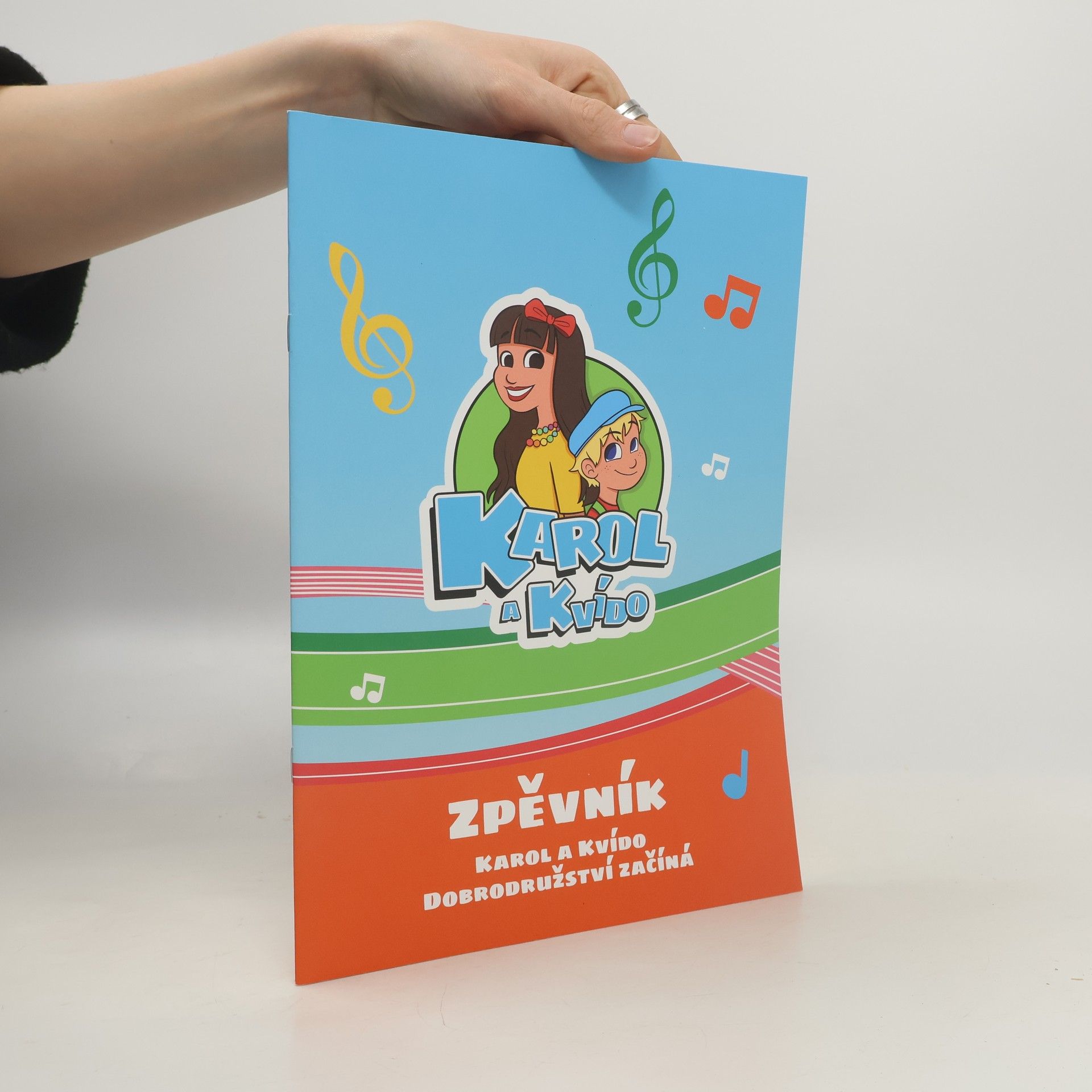 Collectif d'auteurs Zpěvník. Karol a Kvído. Dobrodružství začíná