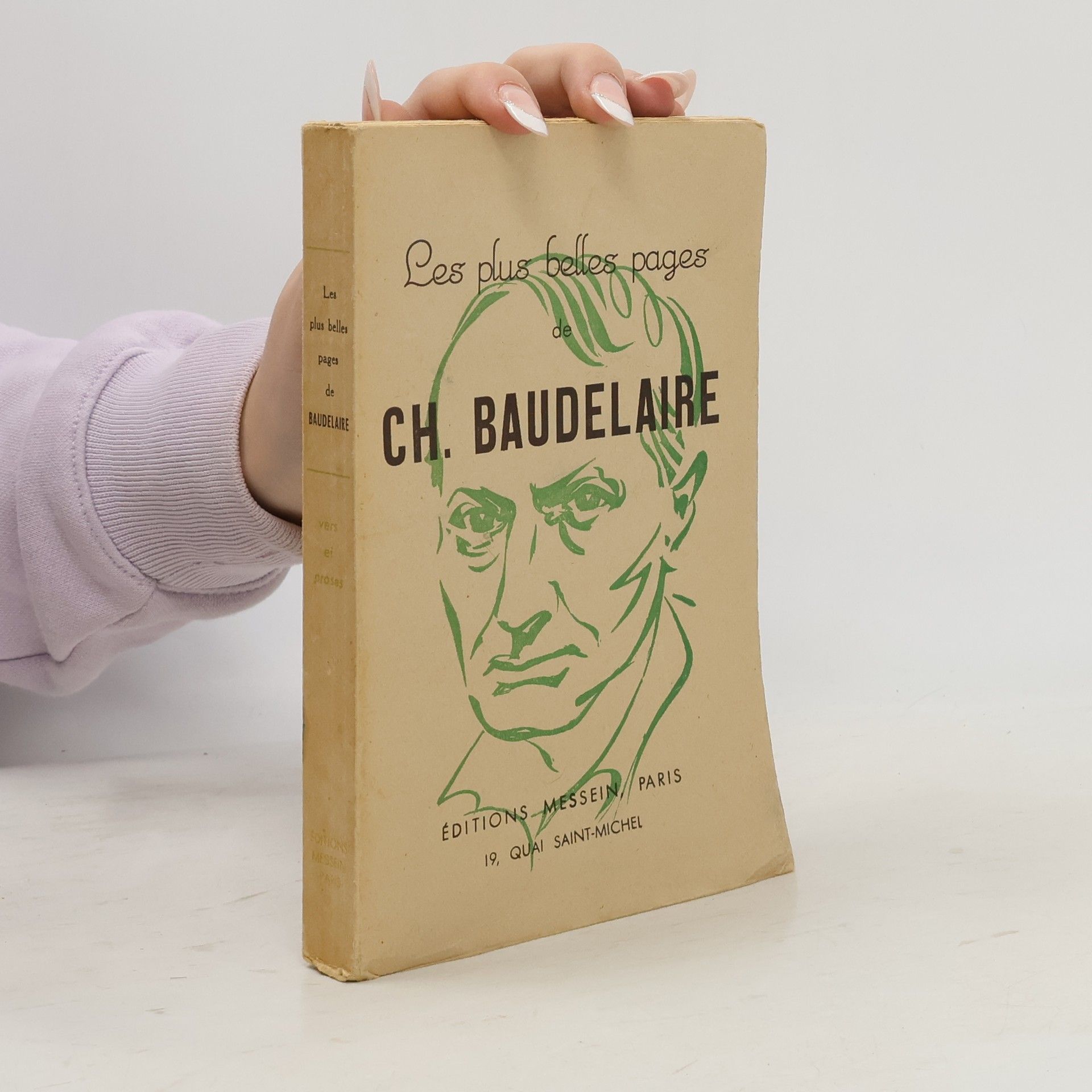 Jacques Crépet Les Plus Belles Pages de Charles Baudelaire
