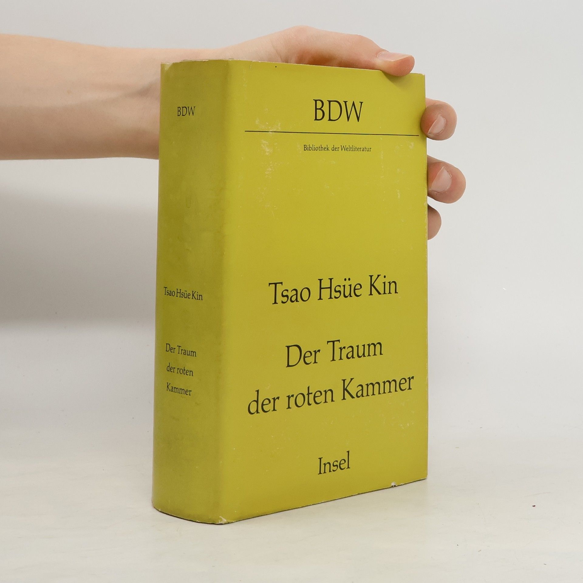 Tsao Hsüe Kin Der Traum der roten Kammer