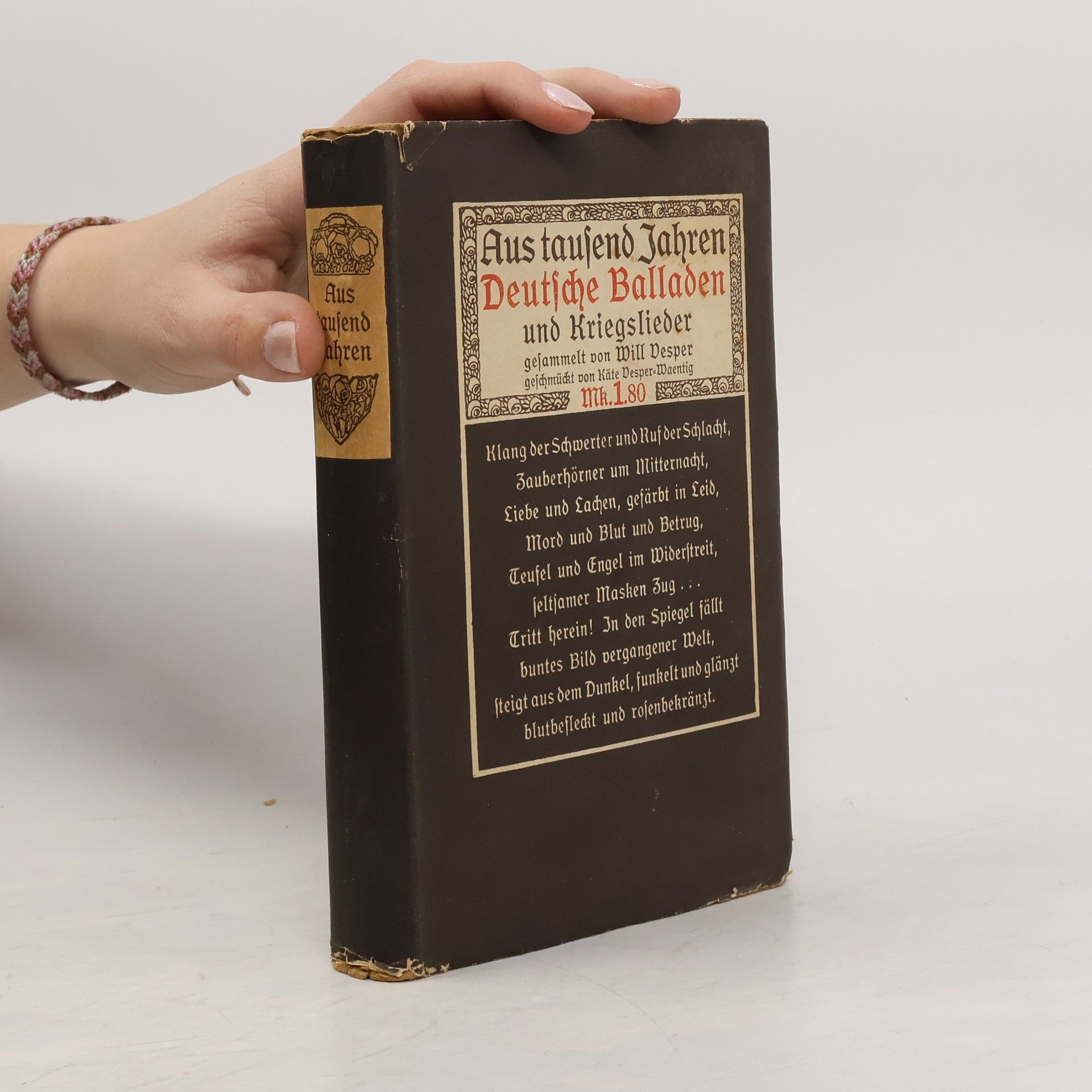 Willi Wegner Aus tausend Jahren. Deutsche Balladen und Kriegslieder