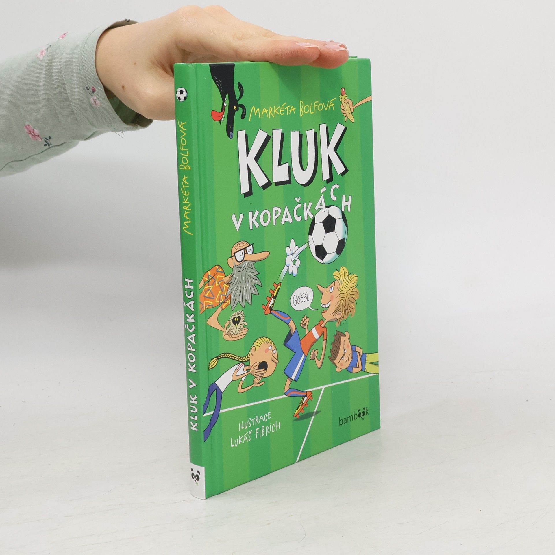 Lukáš Fibrich Kluk v kopačkách