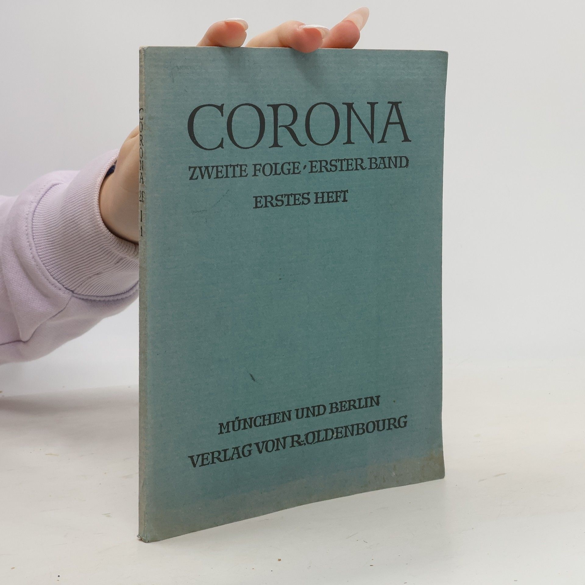 Autorenkollektiv Corona. Band 1, Heft 1