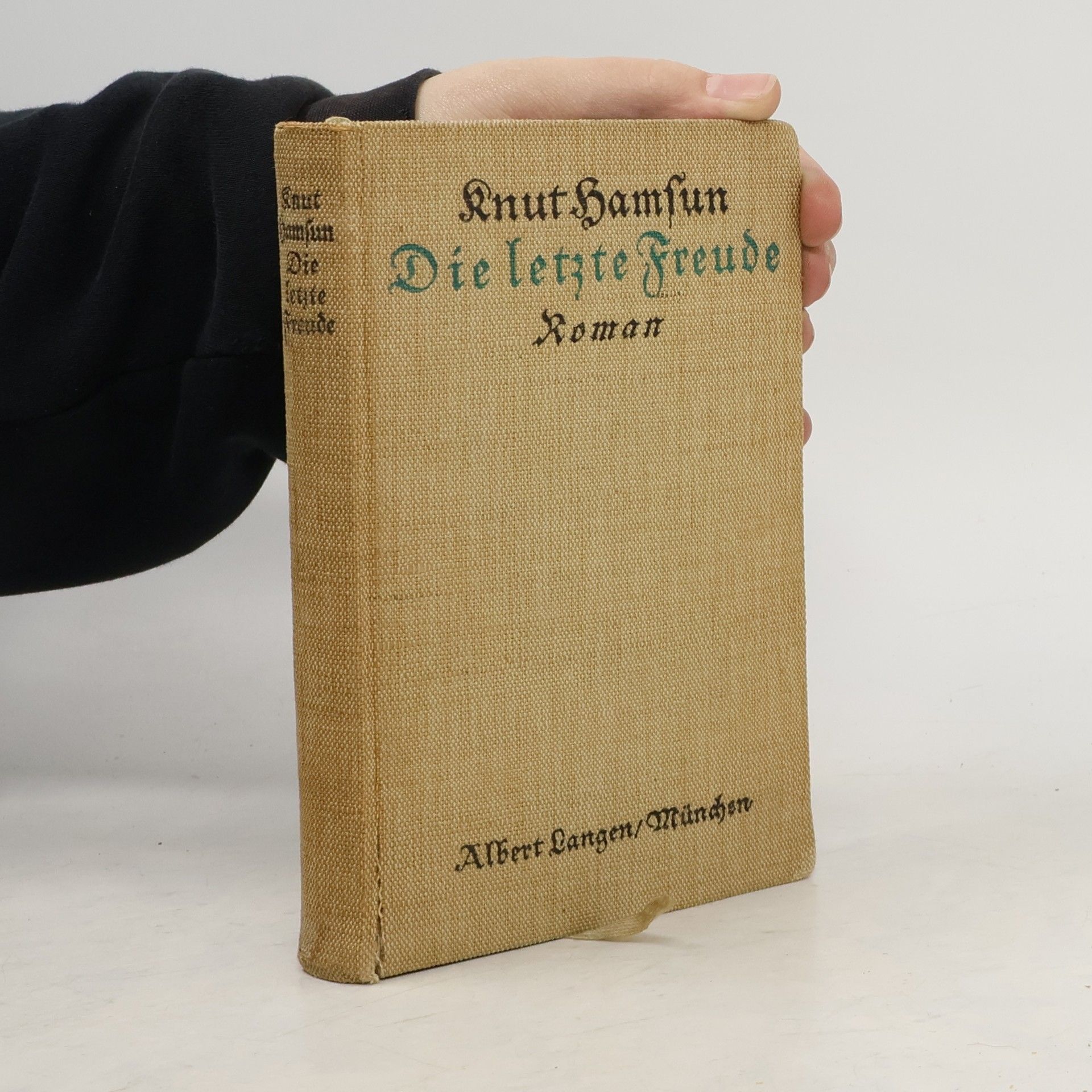 Knut Hamsun Die letzte Freude