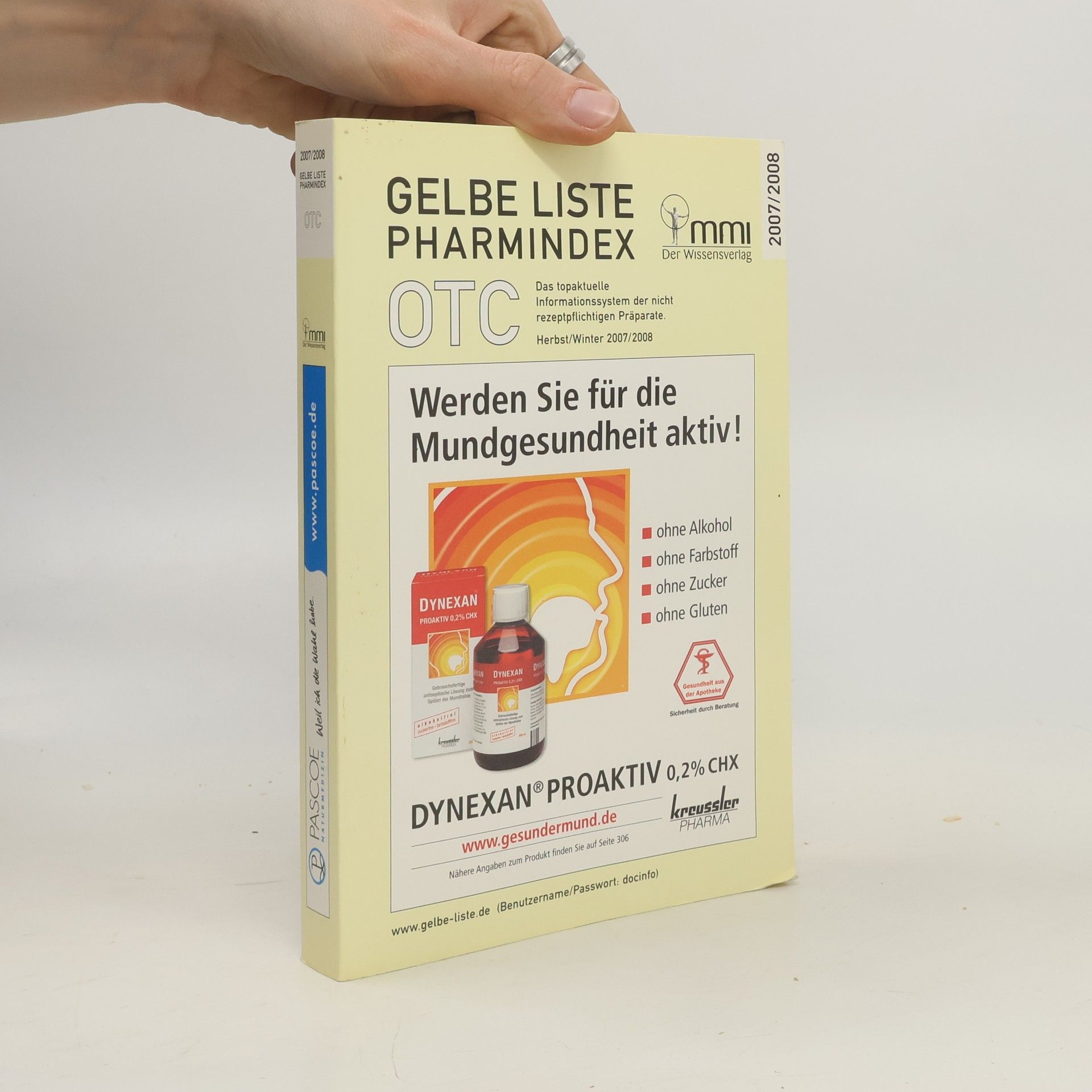 Autorenkollektiv Gelbe Liste Pharmindex 2007/2008