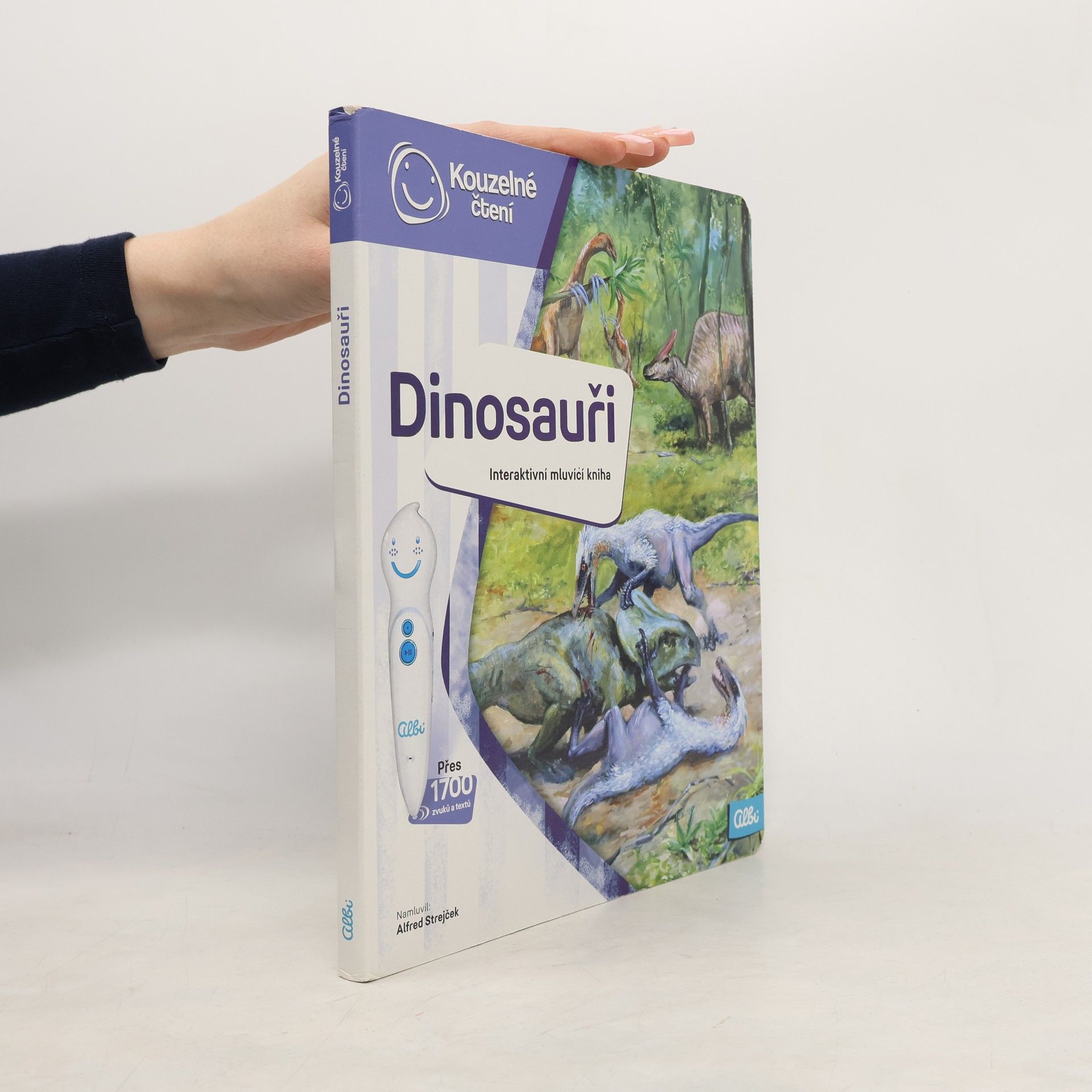 Jan Spěváček Dinosauři. Interaktivní mluvící kniha