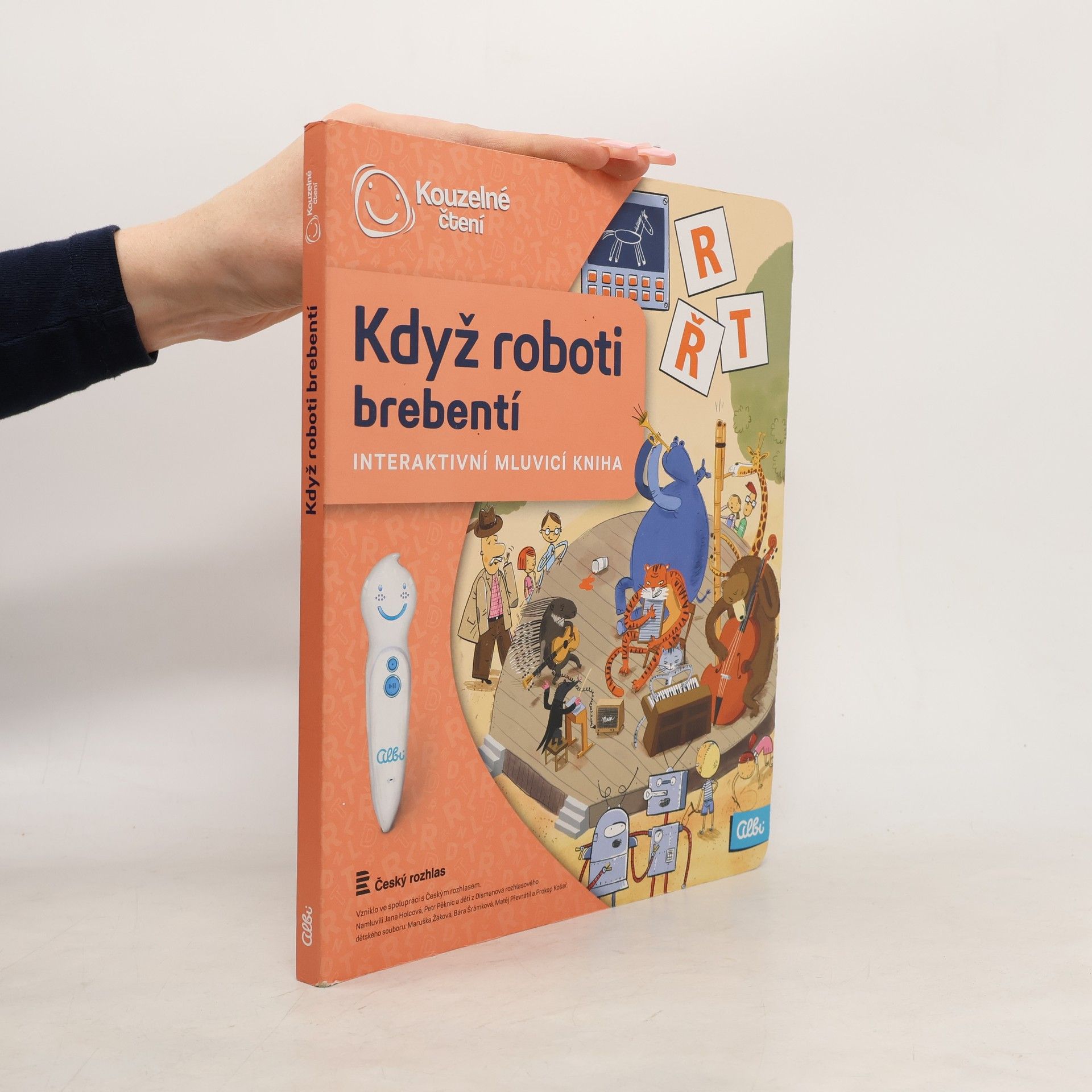 Ester Stará Když roboti brebentí. Interaktivní mluvicí kniha