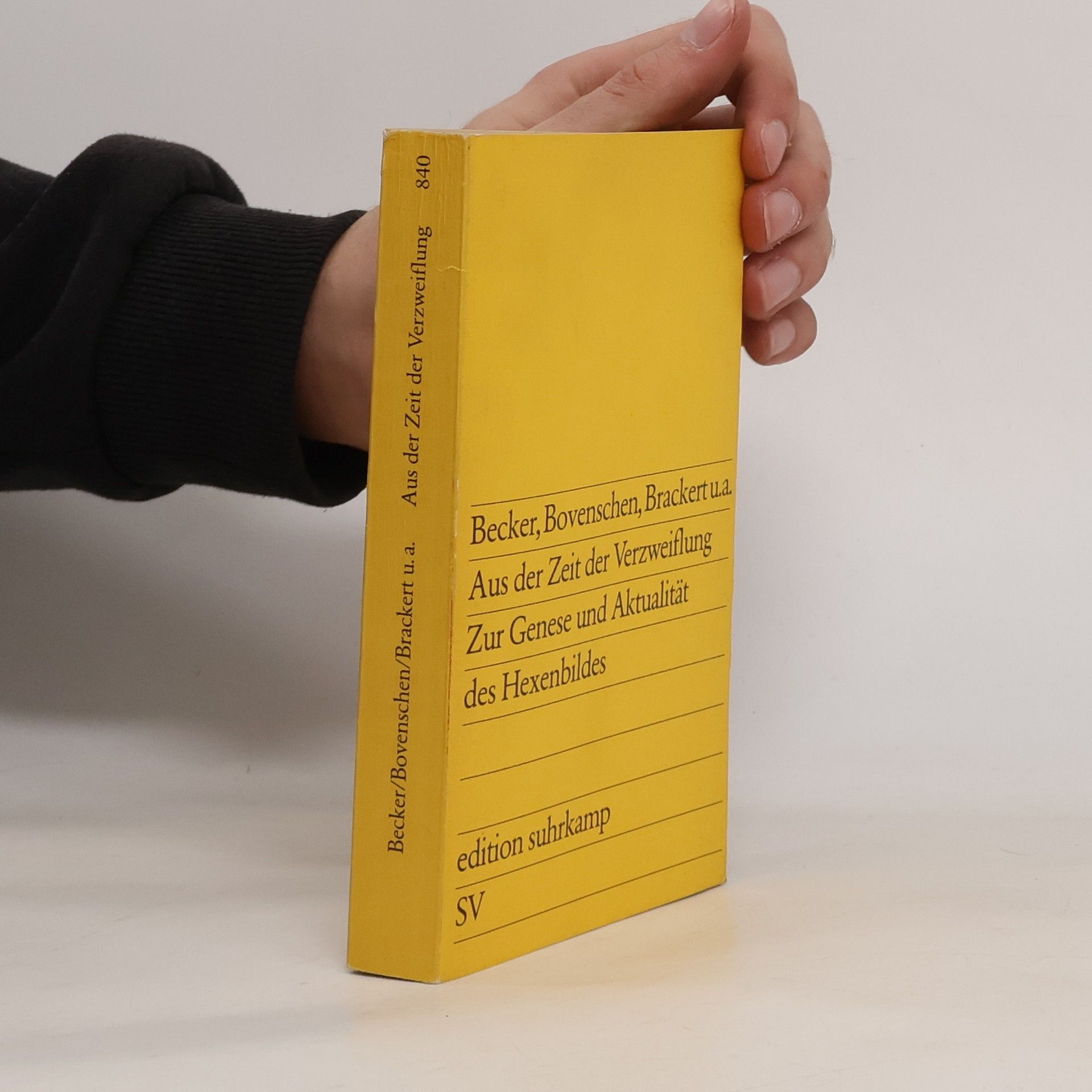 Gabriele Becker Aus der Zeit der Verzweiflung