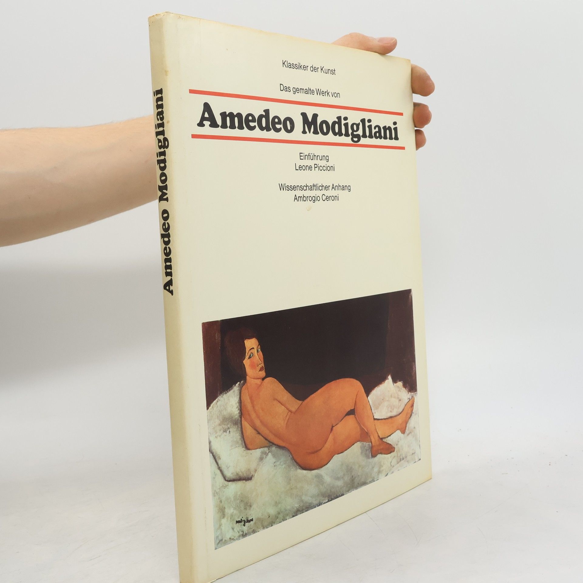 Leone Piccioni Das gemalte Werk von Modigliani