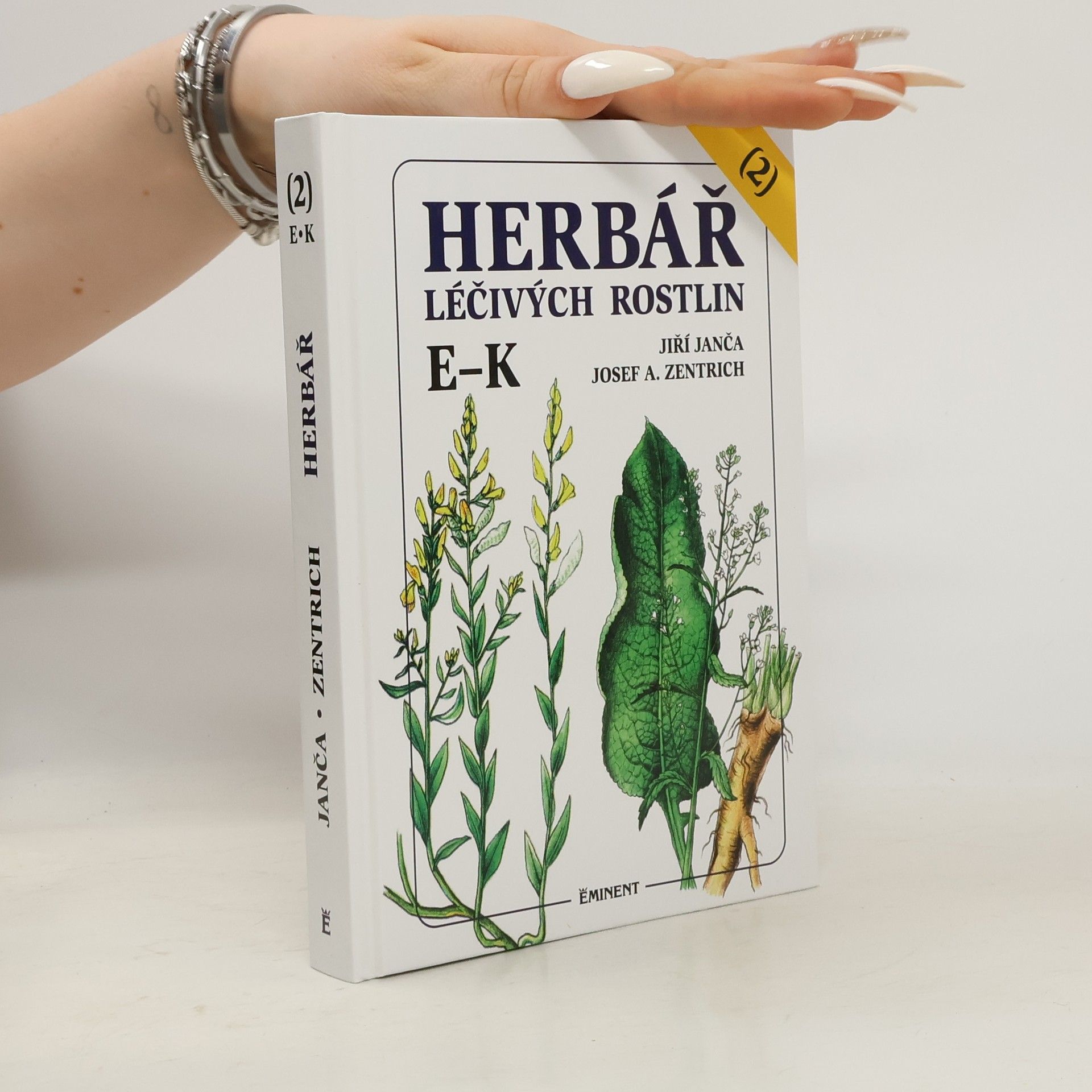 Jiří Janča Herbář léčivých rostlin. 2. díl, E-K