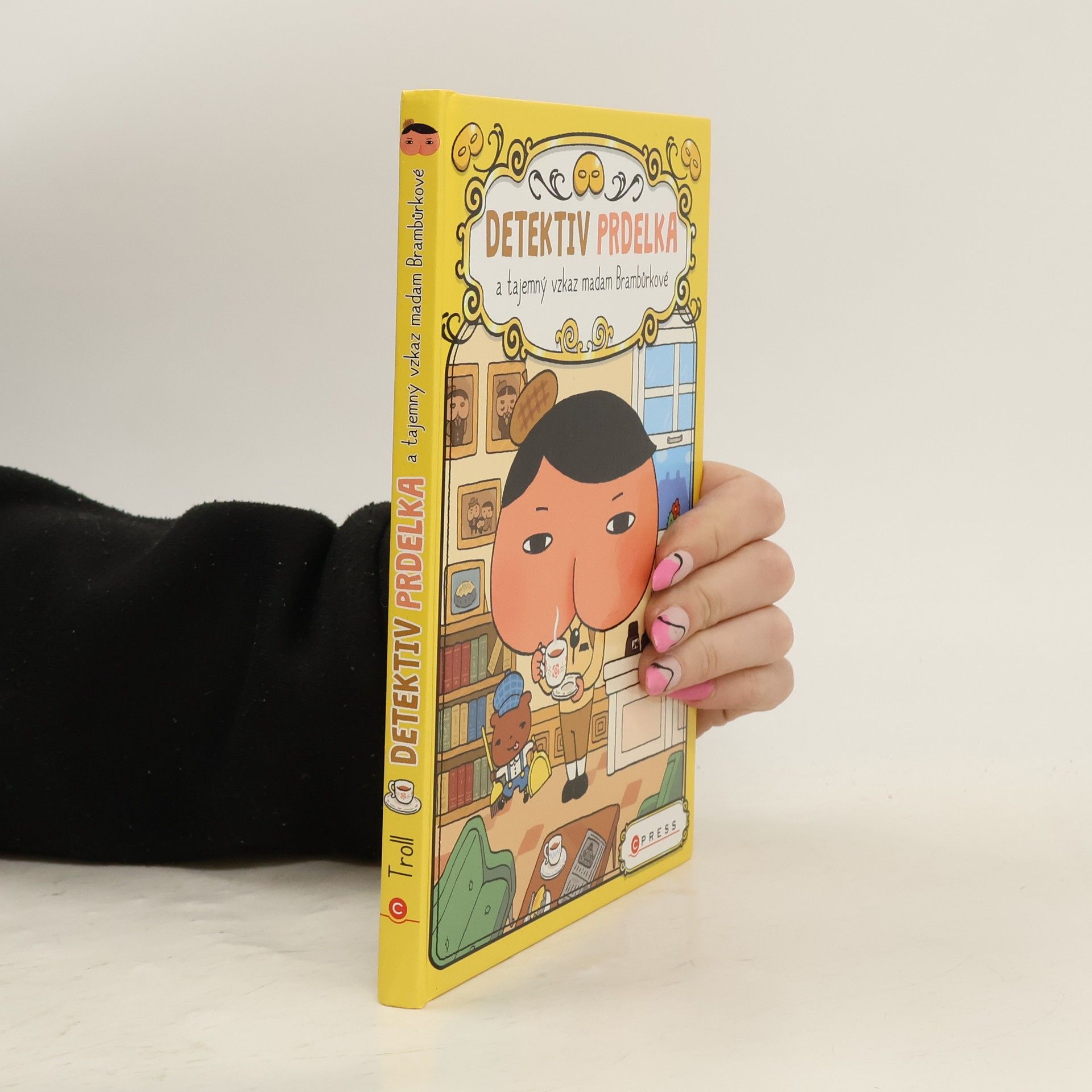Troll Detektiv Prdelka a tajemný vzkaz madam Brambůrkové