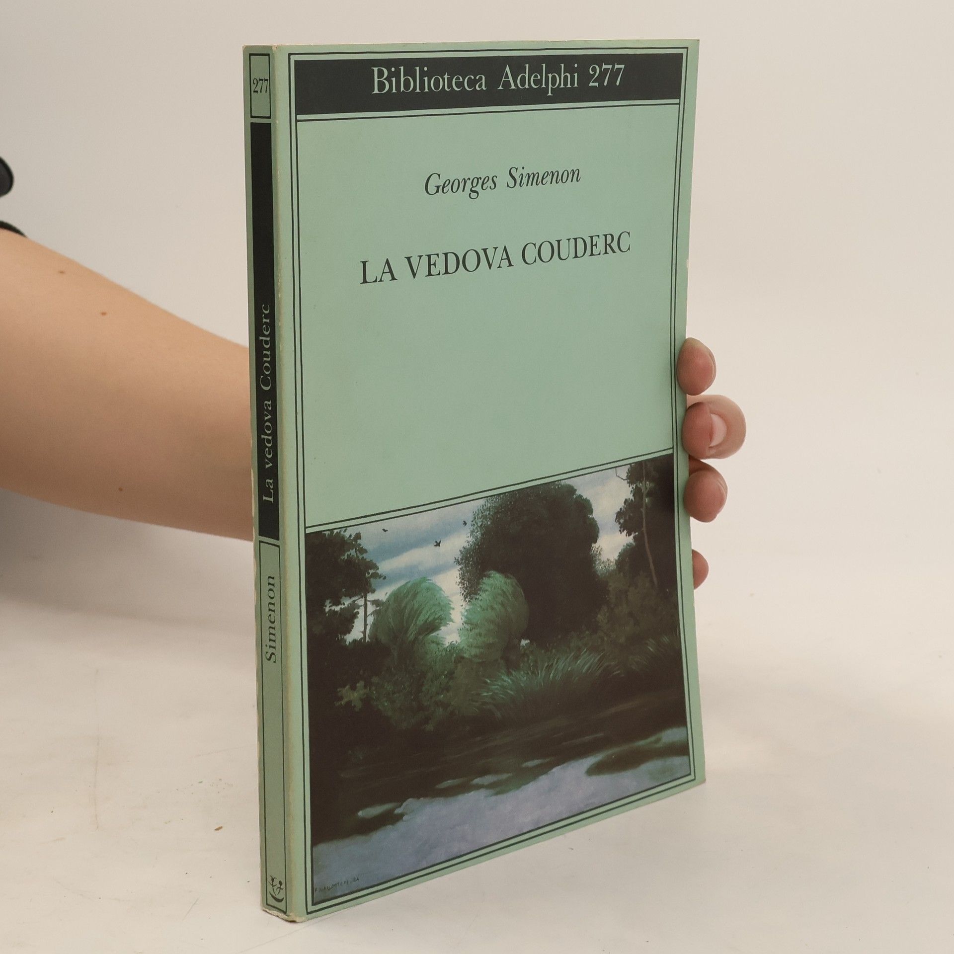 Georges Simenon Biblioteca Adelphi - 277: La vedova Couderc