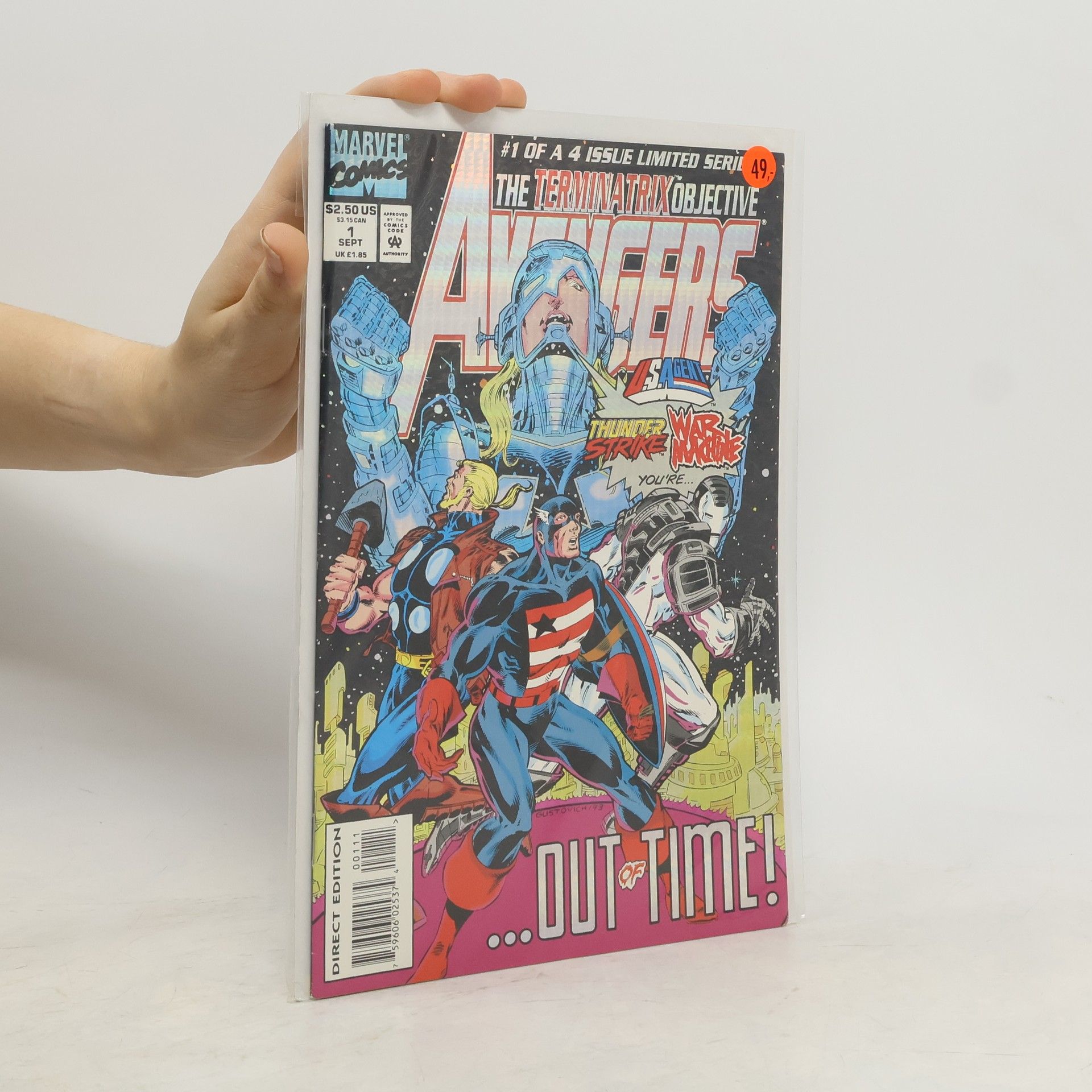 Mark Gruenwald Avengers: The Terminatrix Objective #1
