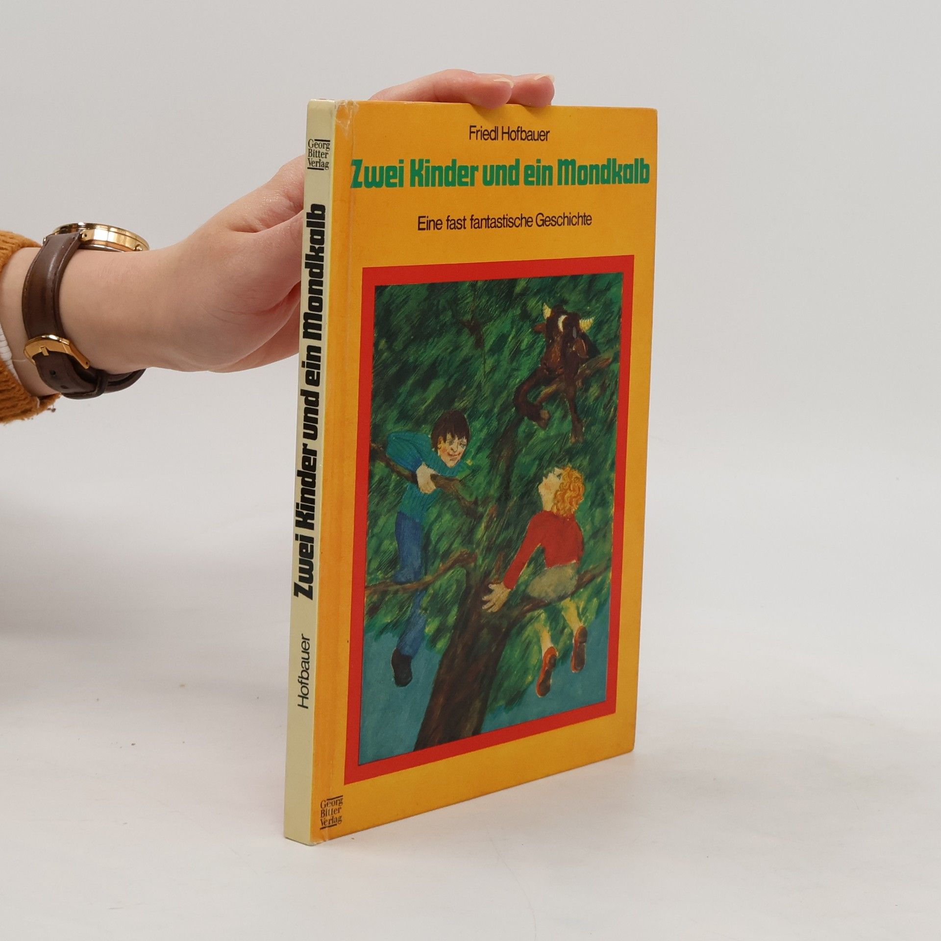 Friedl Hofbauer Zwei Kinder und ein Mondkalb
