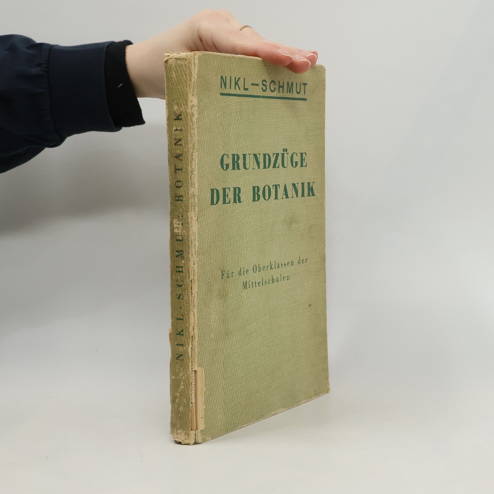 Alfred Nikl Grundzüge der Botanik