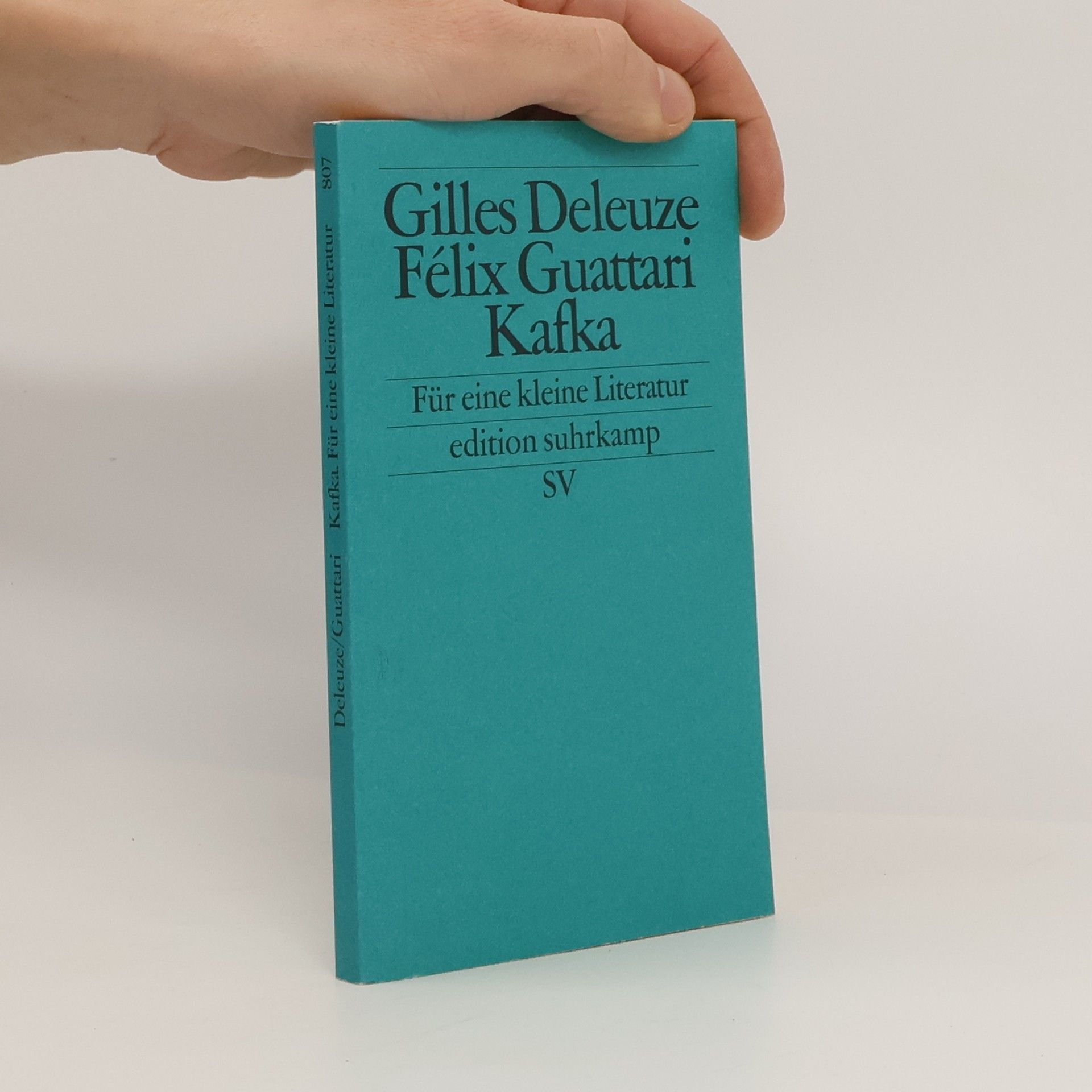 Gilles Deleuze Kafka, für eine kleine Literatur
