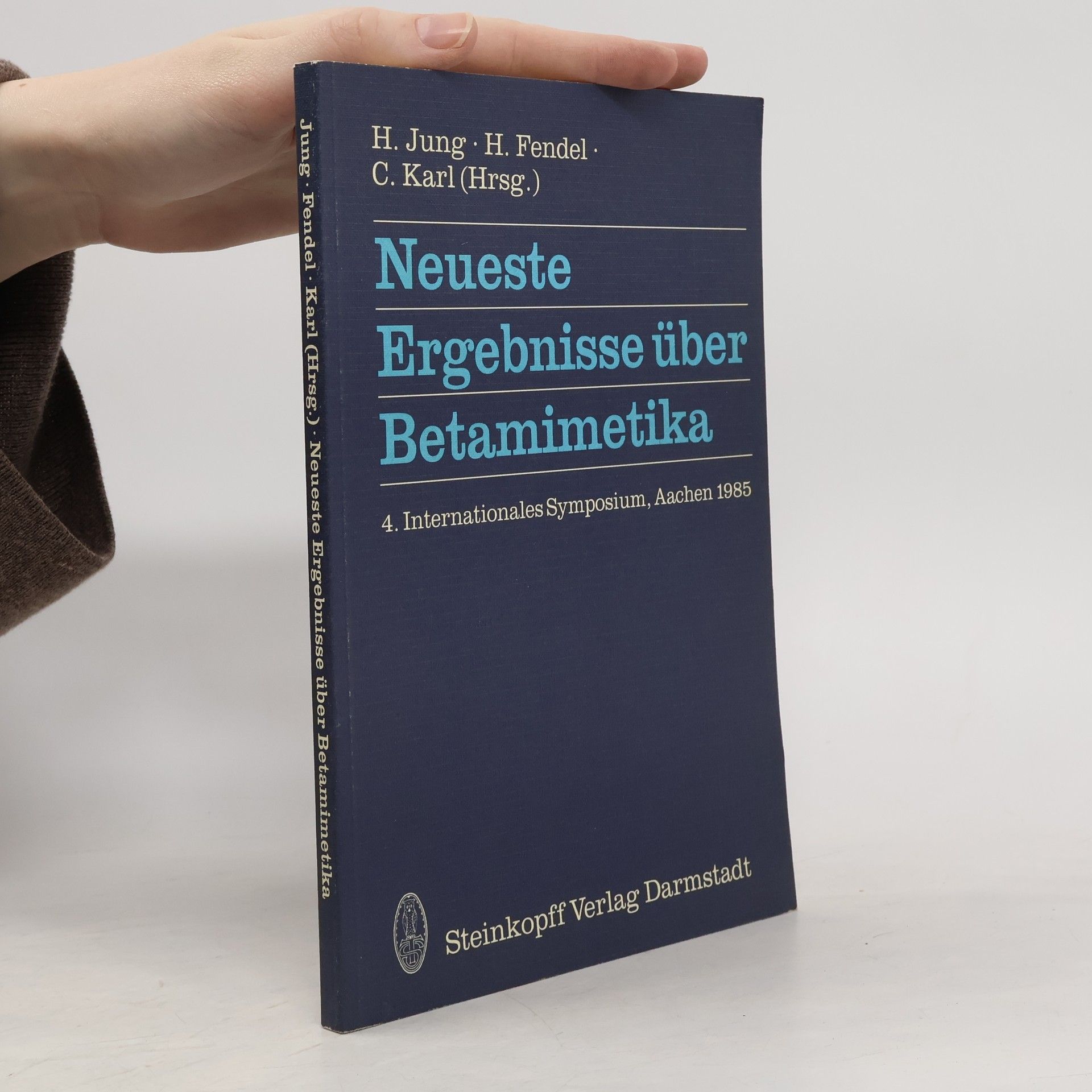 Helmut Jung Neueste Ergebnisse über Betamimetika