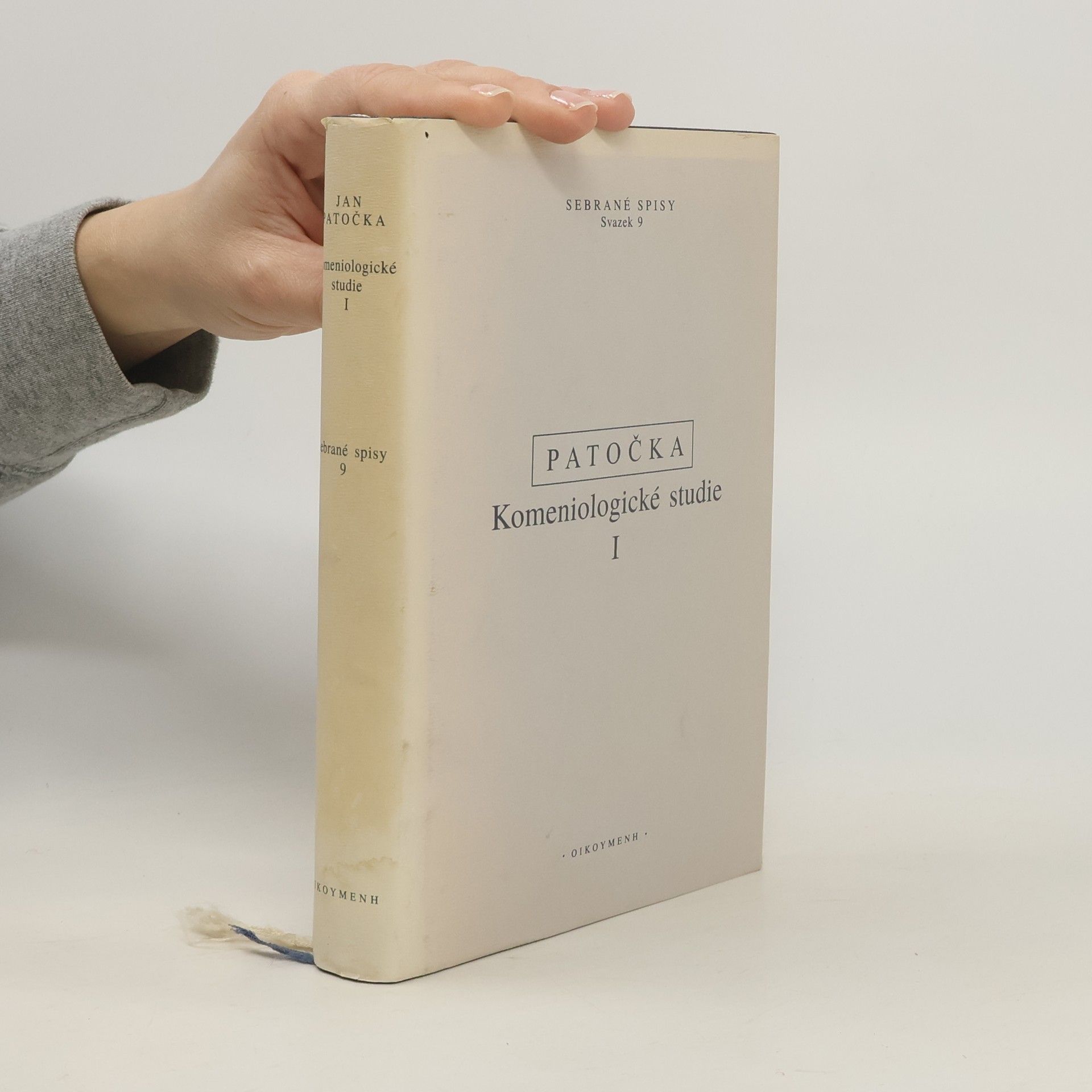 Jan Patočka Komeniologické studie I