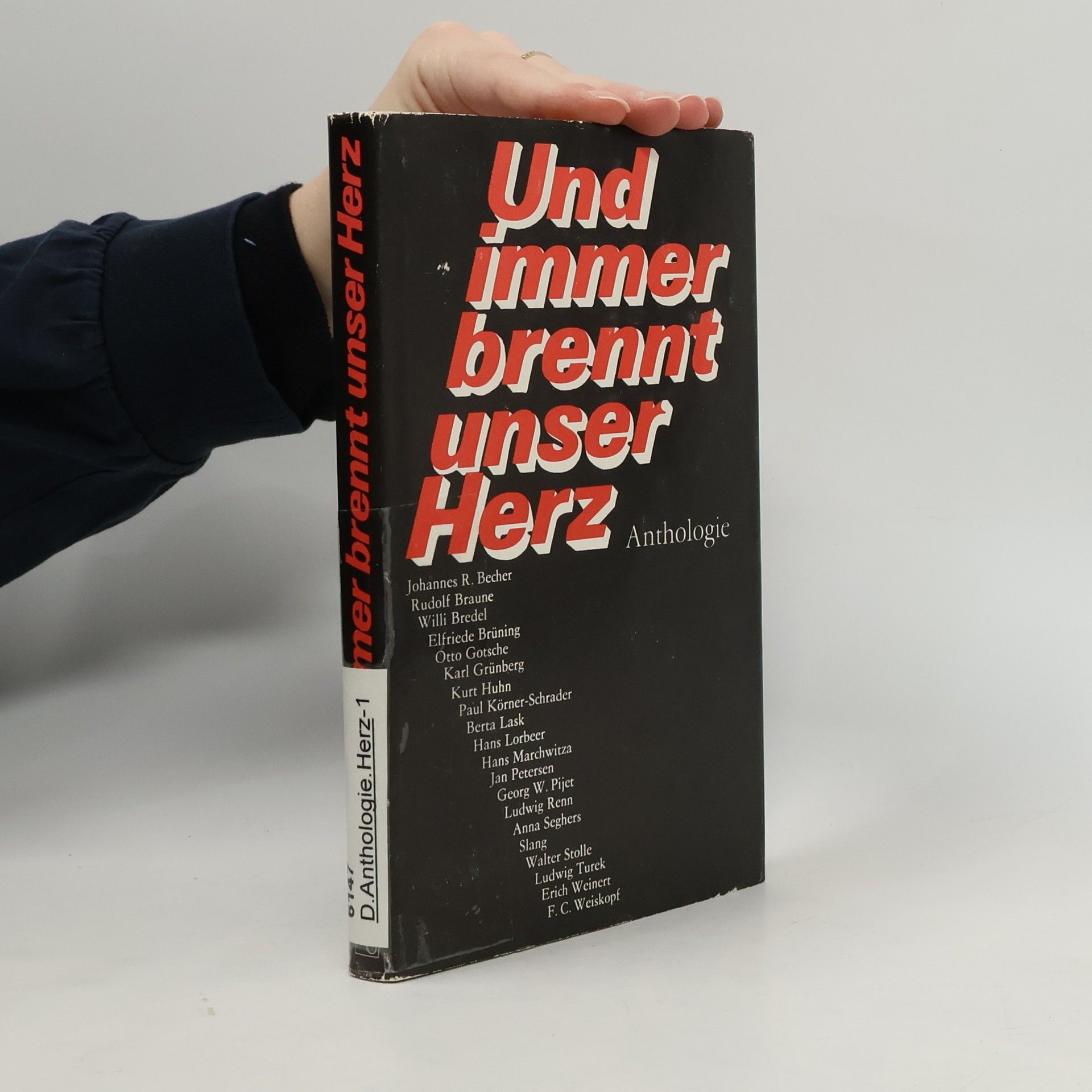 Kolektiv autorů Und immer brennt unser Herz: Anthologie