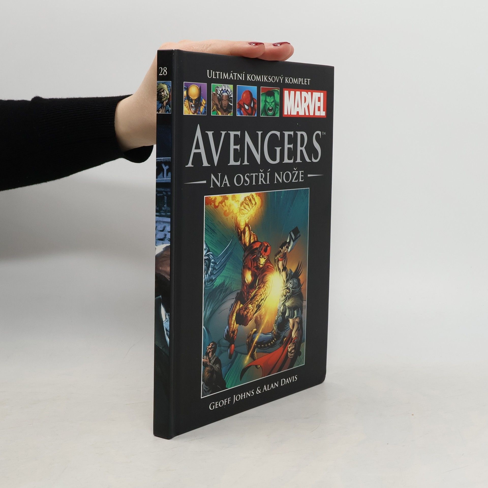 Geoff Johns Ultimátní komiksový komplet 28. Avengers. Na ostří nože