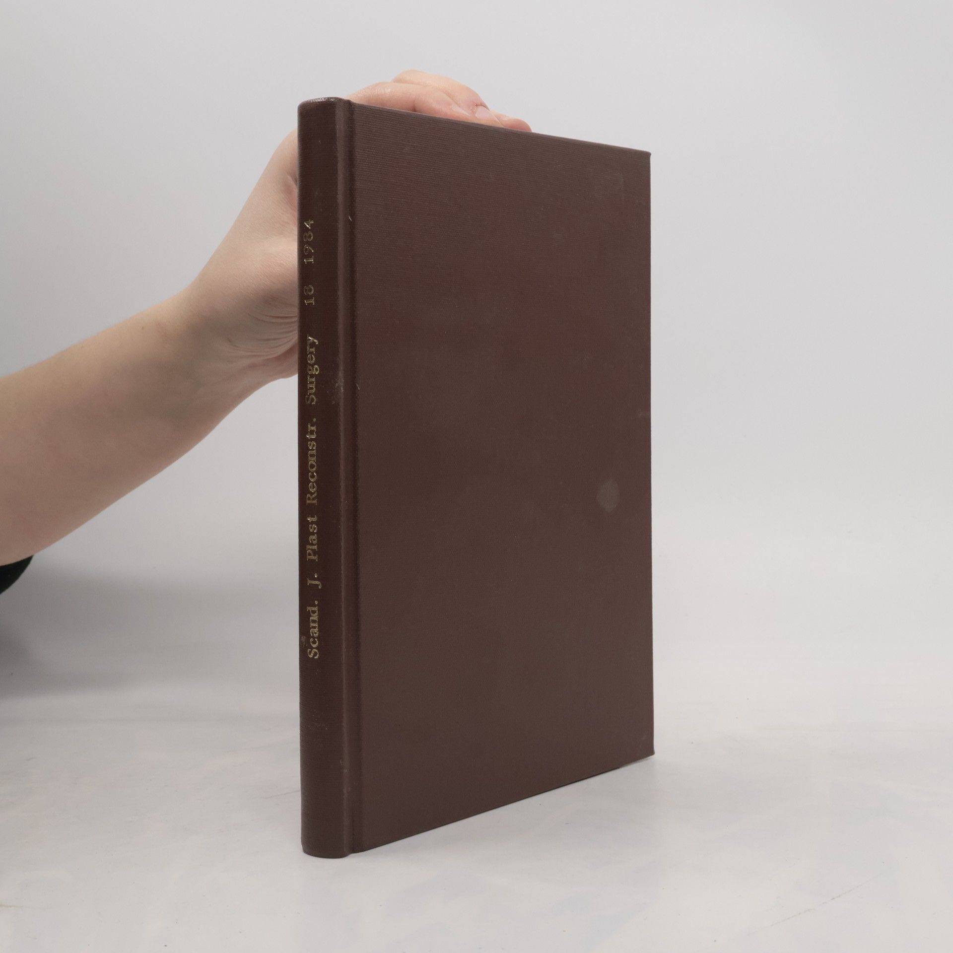 Kolektív autorov Scandinavian Journal of Plastic and Reconstructive Surgery and Hand Surgery 18