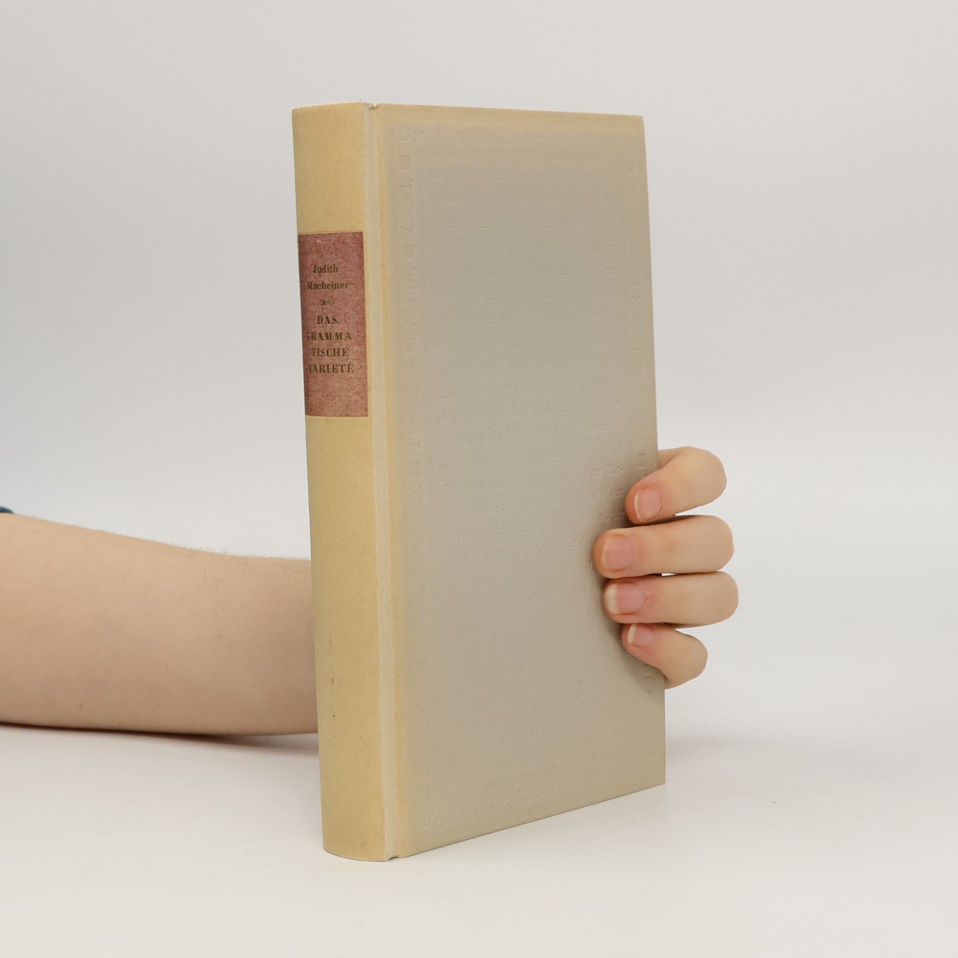 Das grammatische varieté