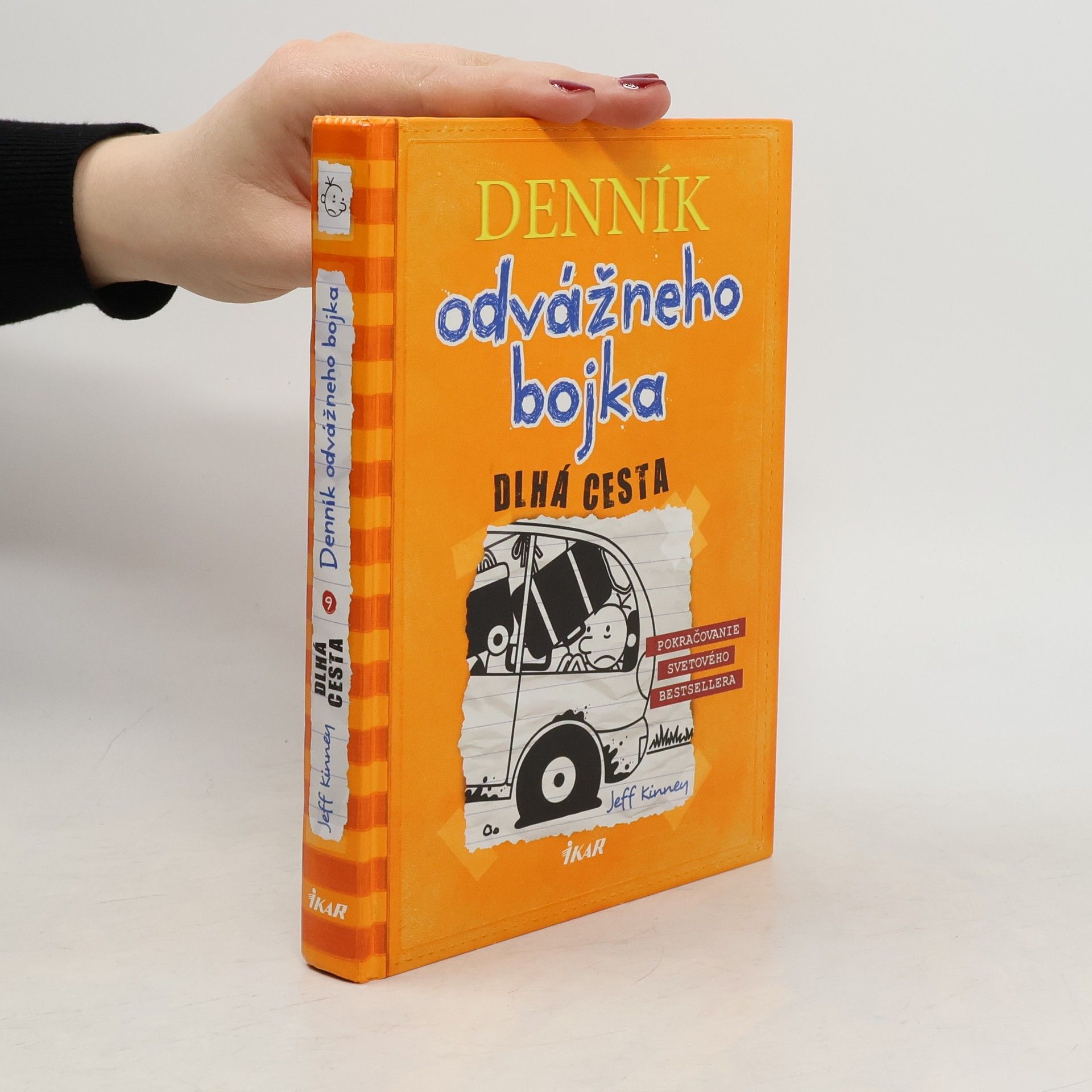Jeff Kinney Denník odvážneho bojka 9. Dlhá cesta