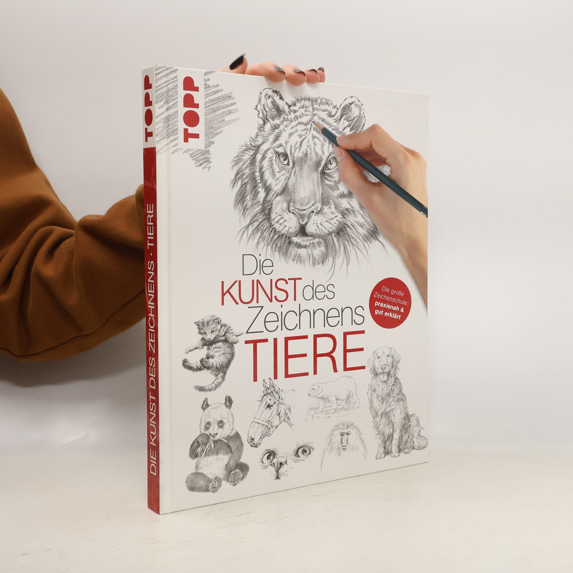 Kolektiv autorů Die Kunst des Zeichnens - Tiere