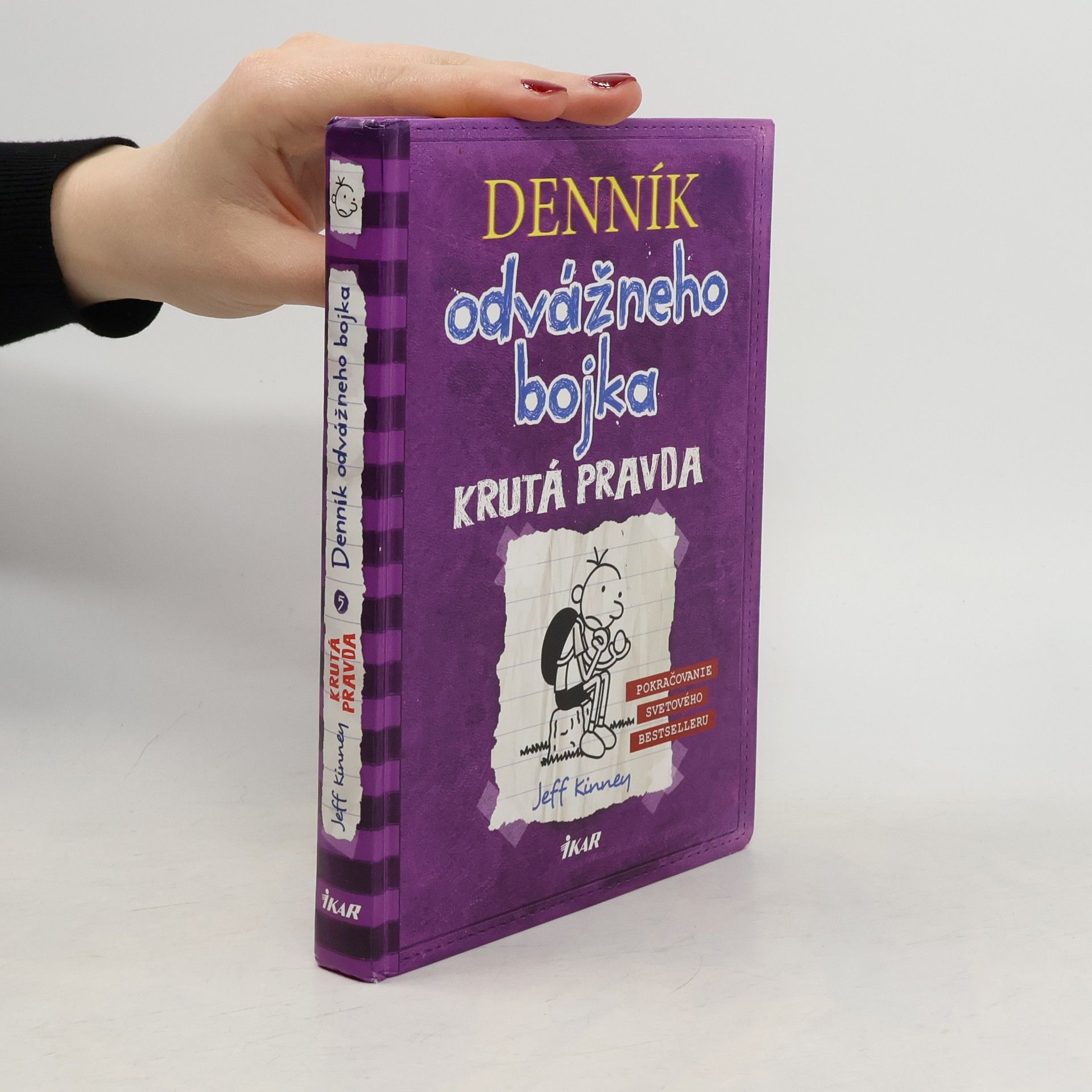 Jeff Kinney Denník odvážneho bojka 5. Krutá pravda