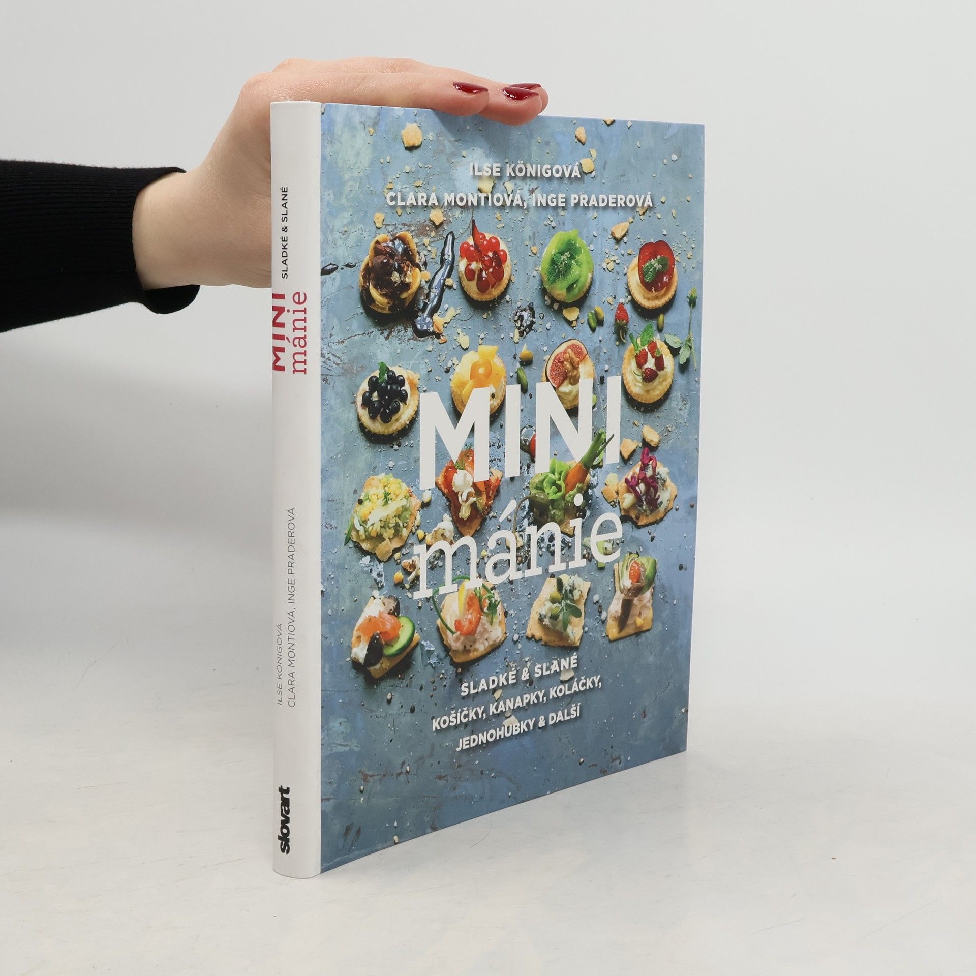 Mini mánie - Sladké a slané košíčky, kanapky, koláčky, jednohubky a další