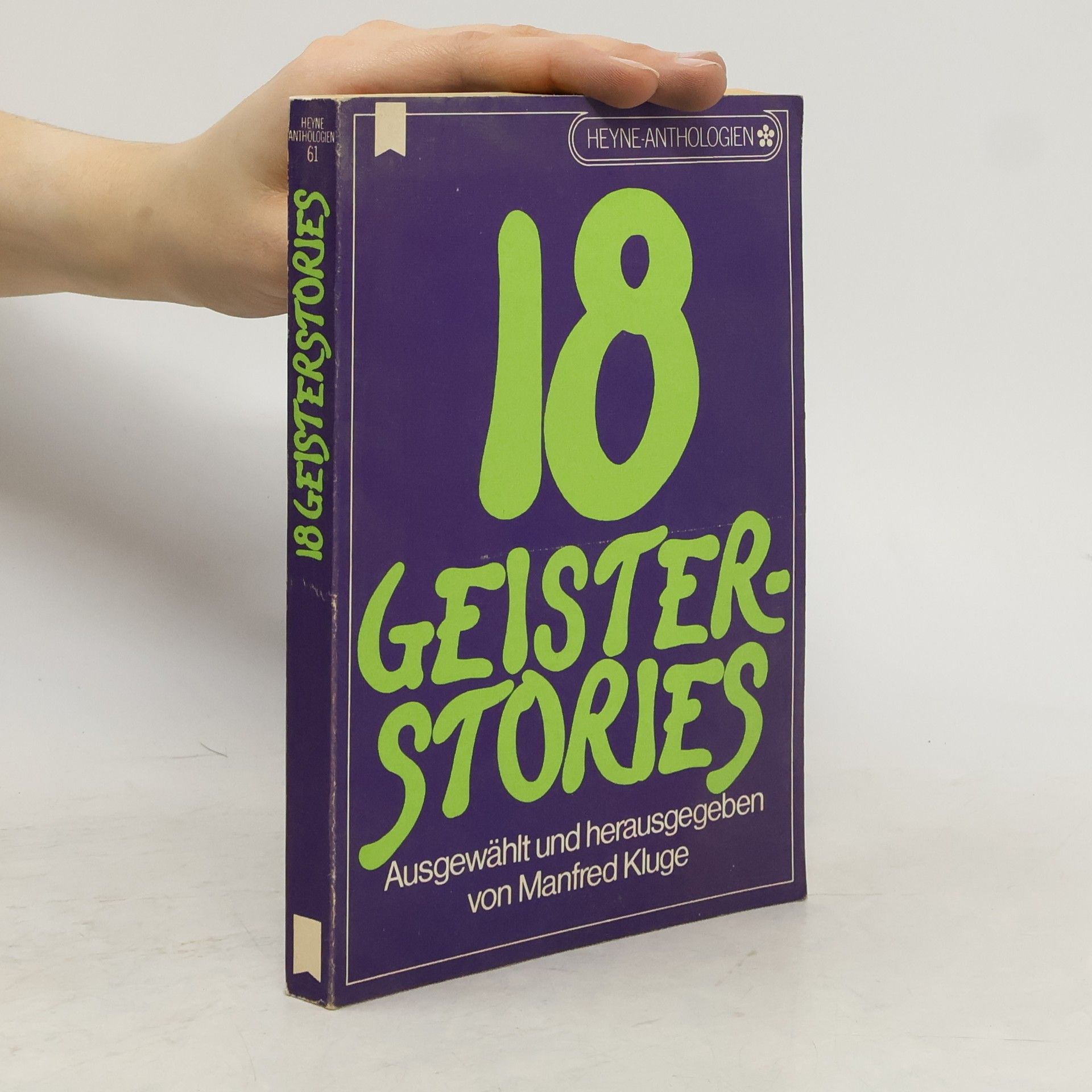 Manfred Kluge 18 Geisterstories