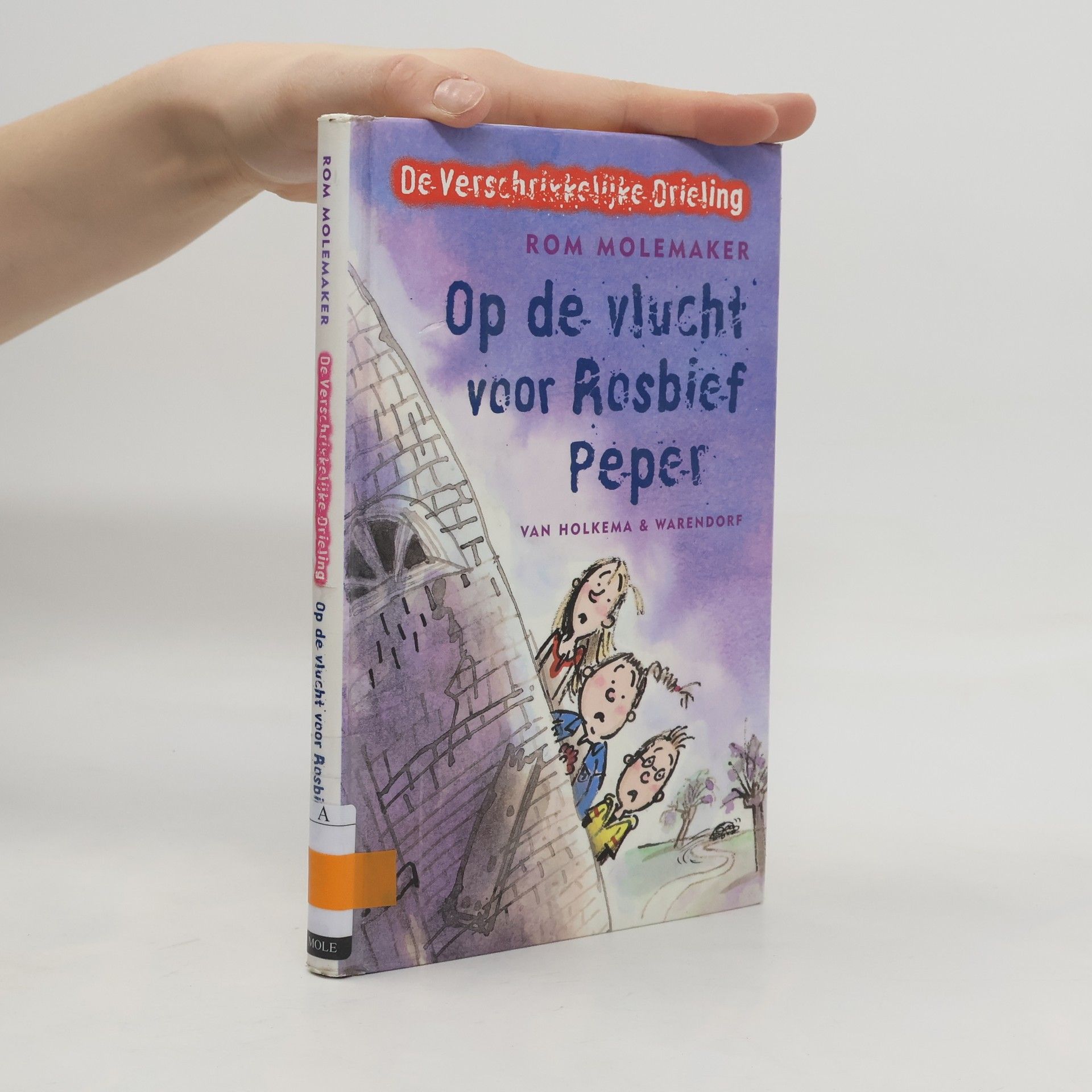 Rom Molemaker De Verschrikkelijke Drieling - 2: Op de vlucht voor Rosbief Peper