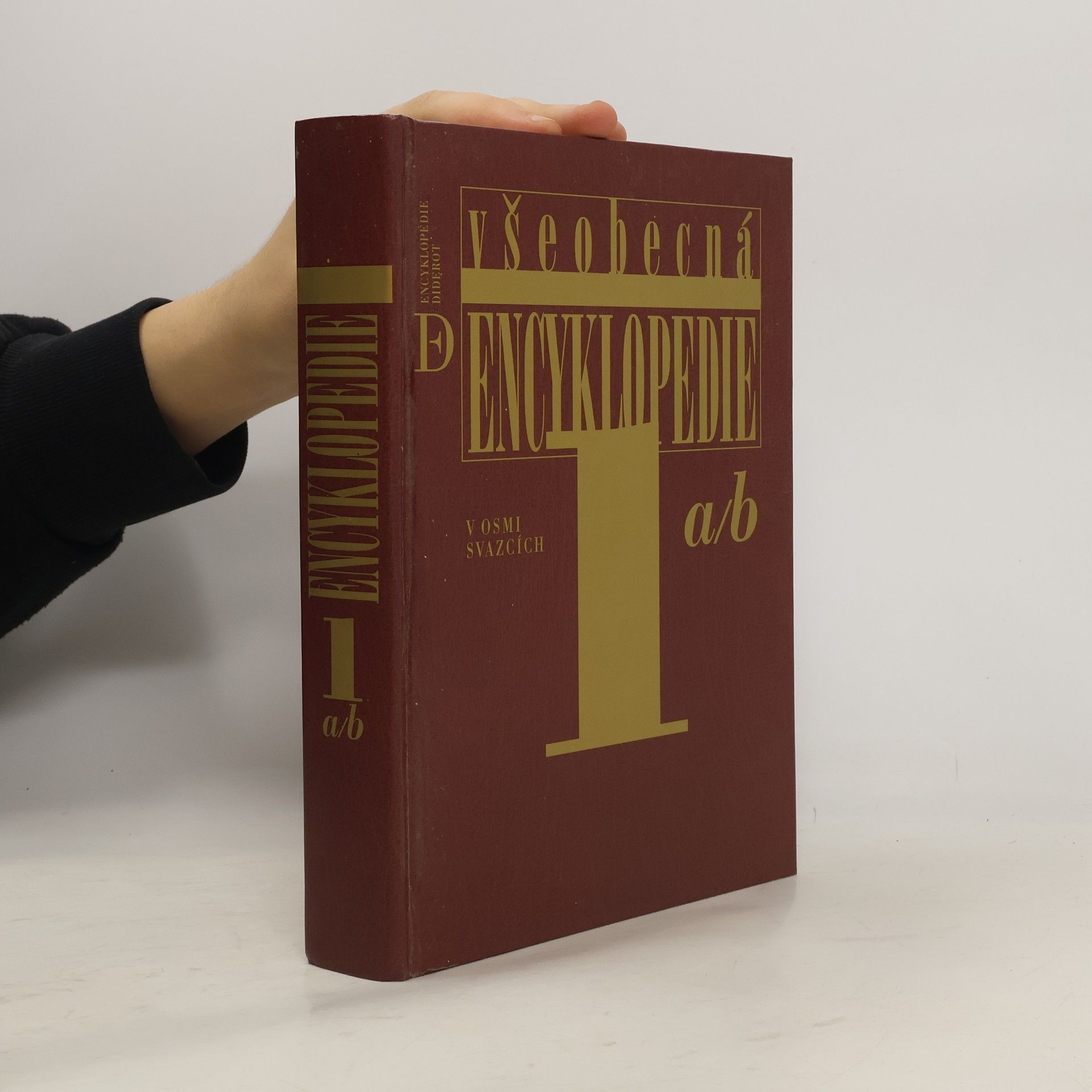 Various authors Všeobecná encyklopedie v osmi svazcích. 1. díl, a-b