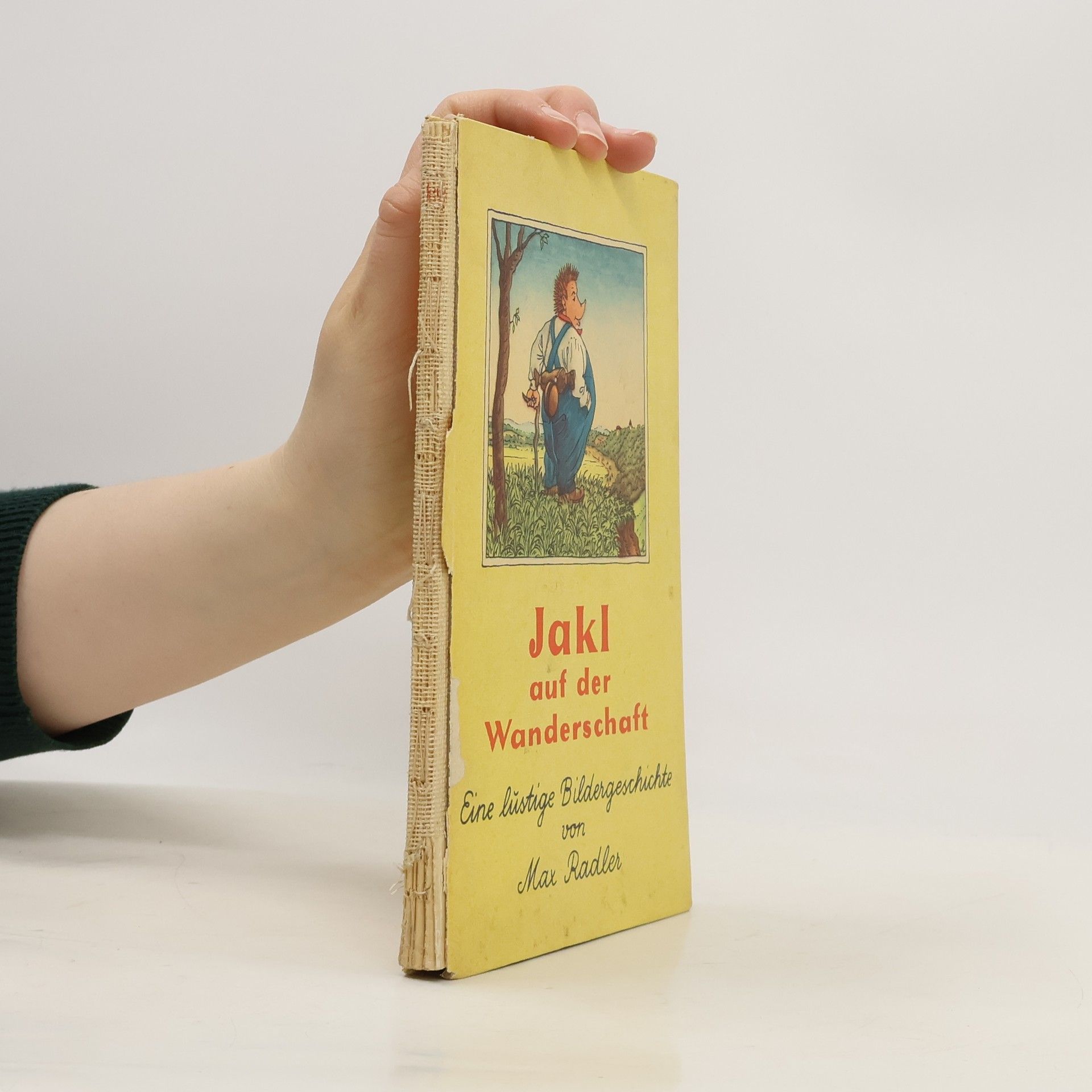 Max Radler Jakl auf der Wanderschaft