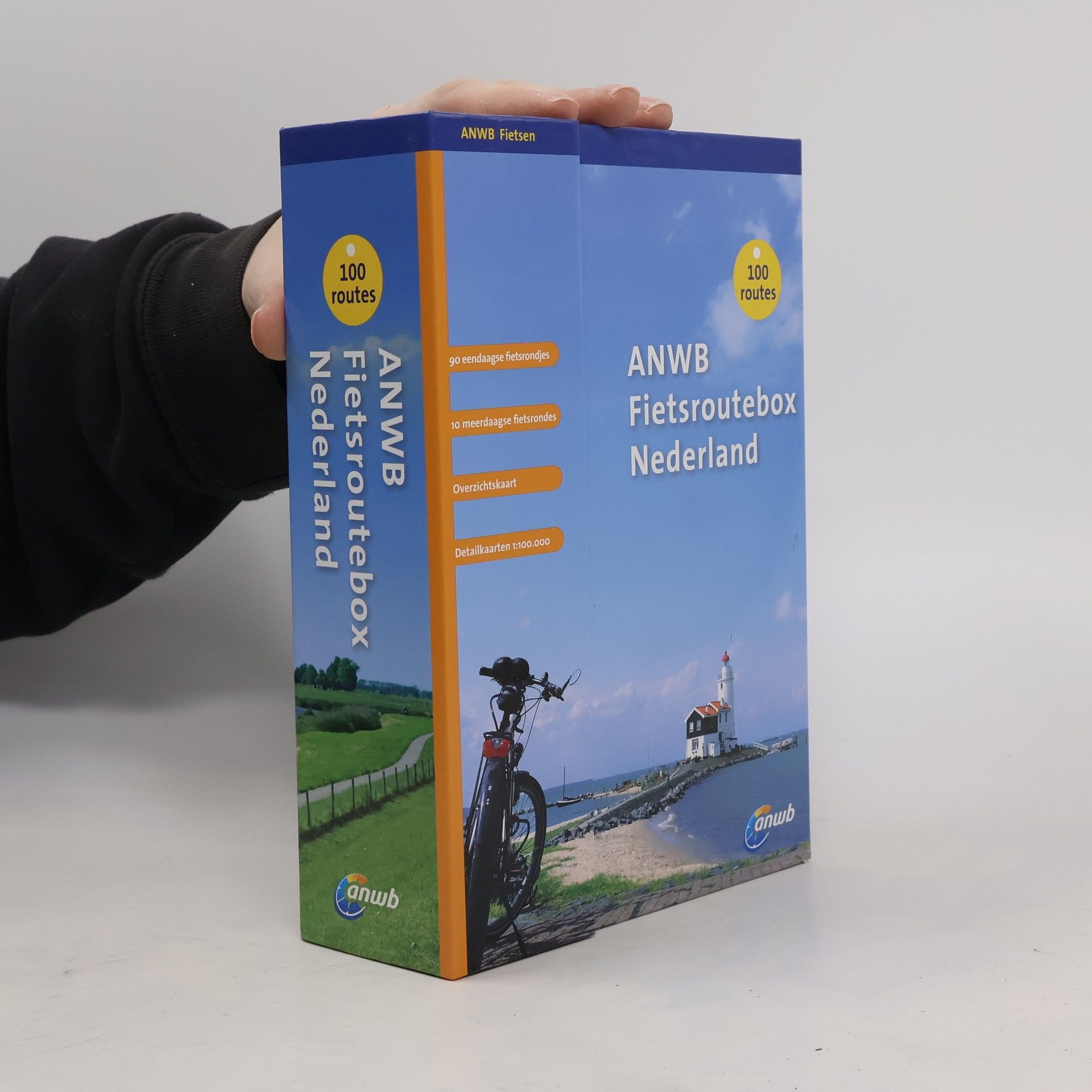 Mirjam Endendijk ANWB Fietsroutebox Nederland + Kaarten