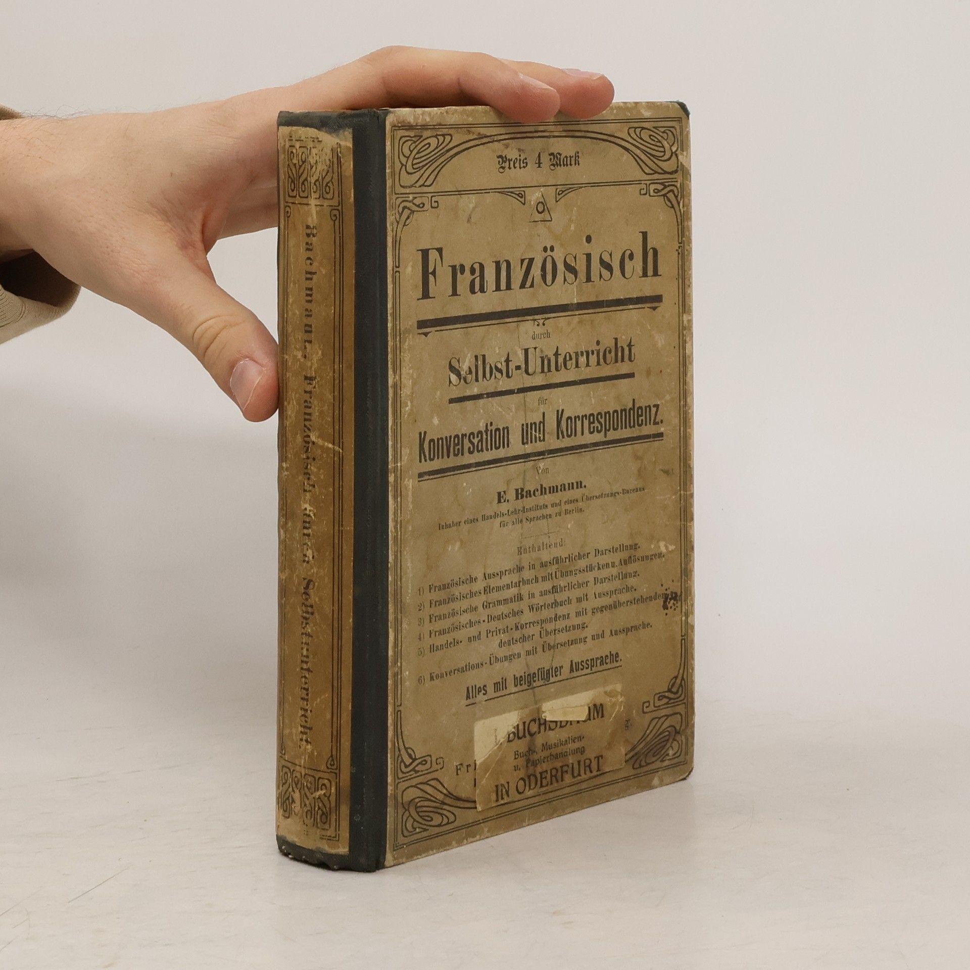 Franzoesische Konversations- und Korrespondenz-Grammatik für Schul- und Selbst-Unterricht