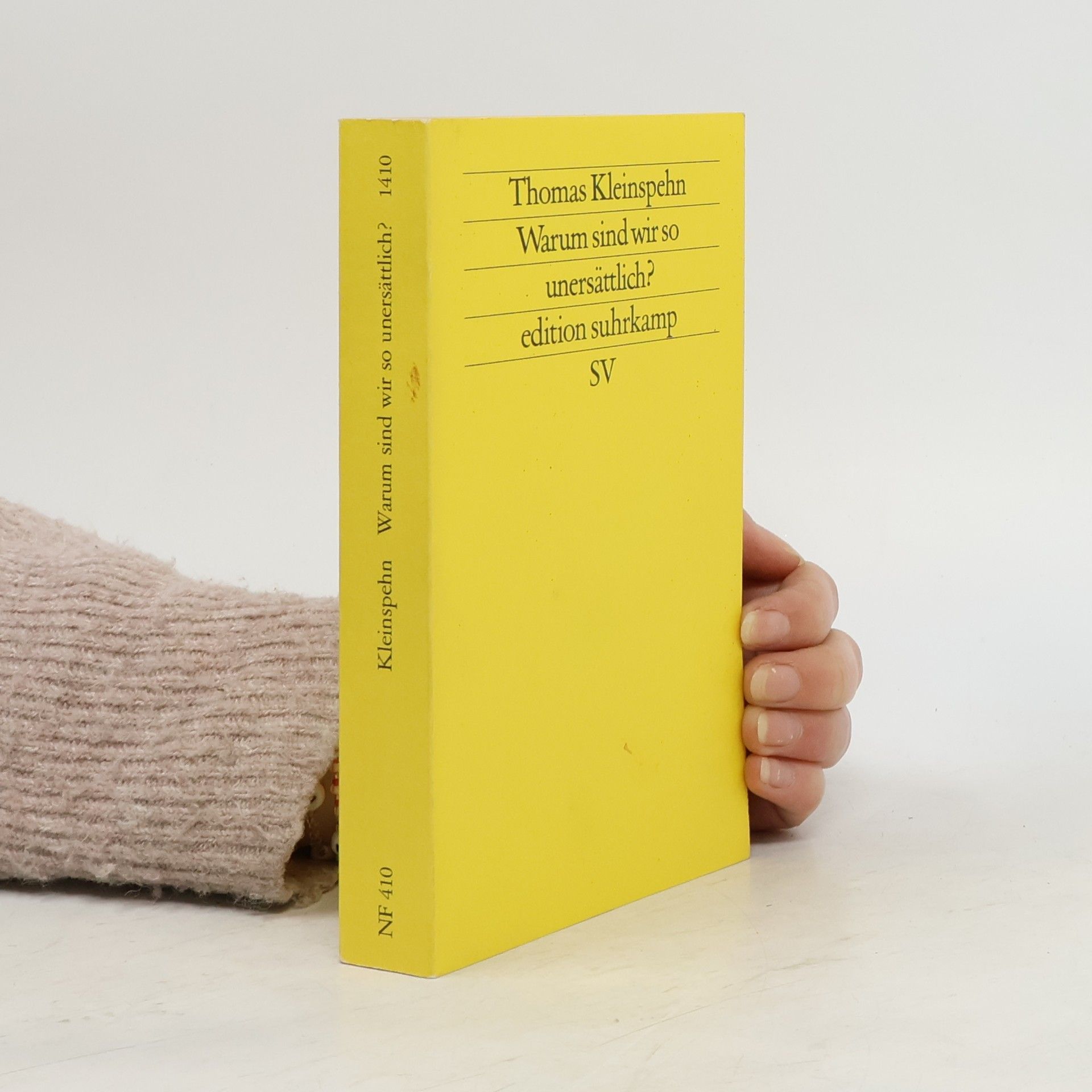 Warum sind wir so unersättlich?